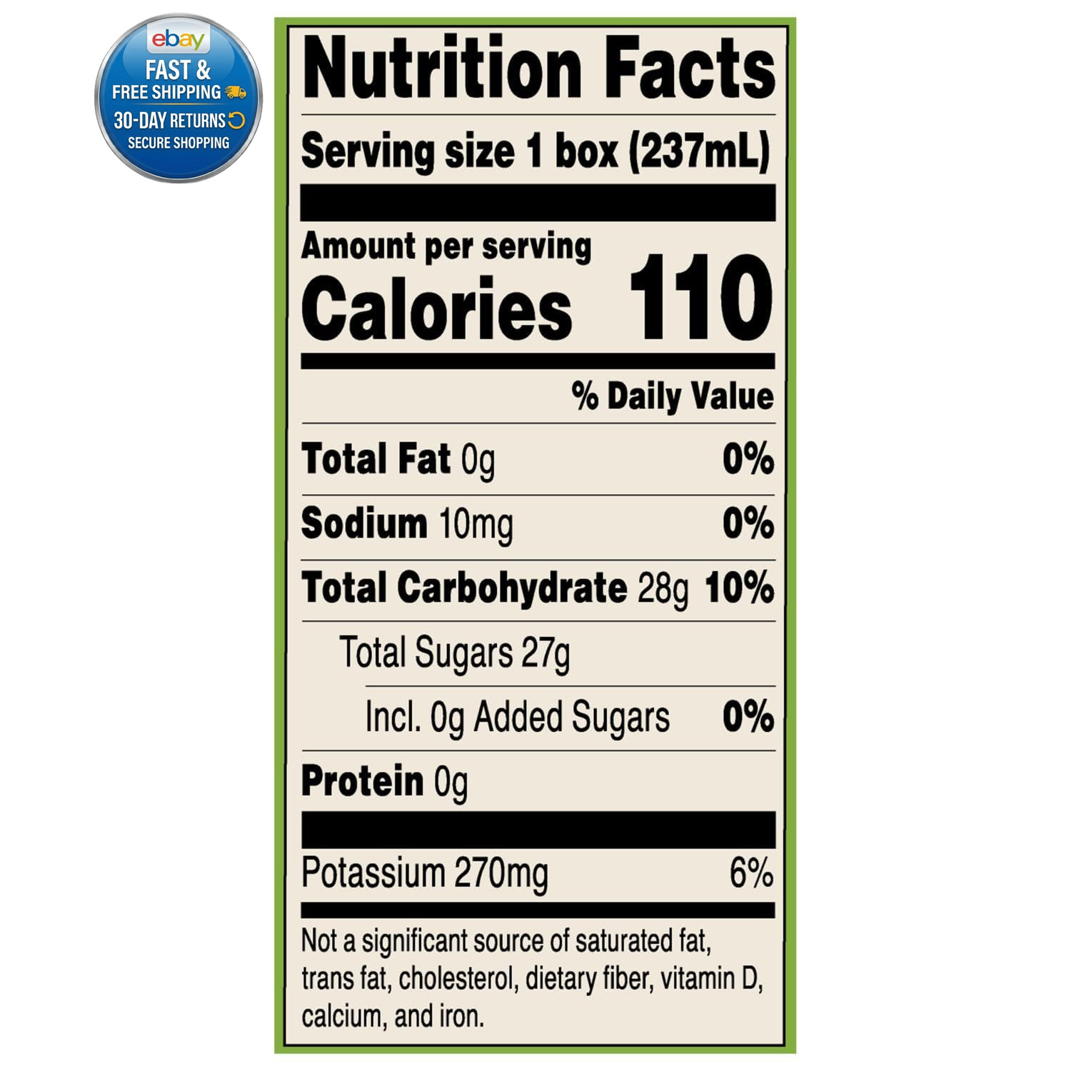 100% ORGANIC APPLE JUICE – BOXES 6.75 20.25 Fl Oz (Pack of 1) A-0