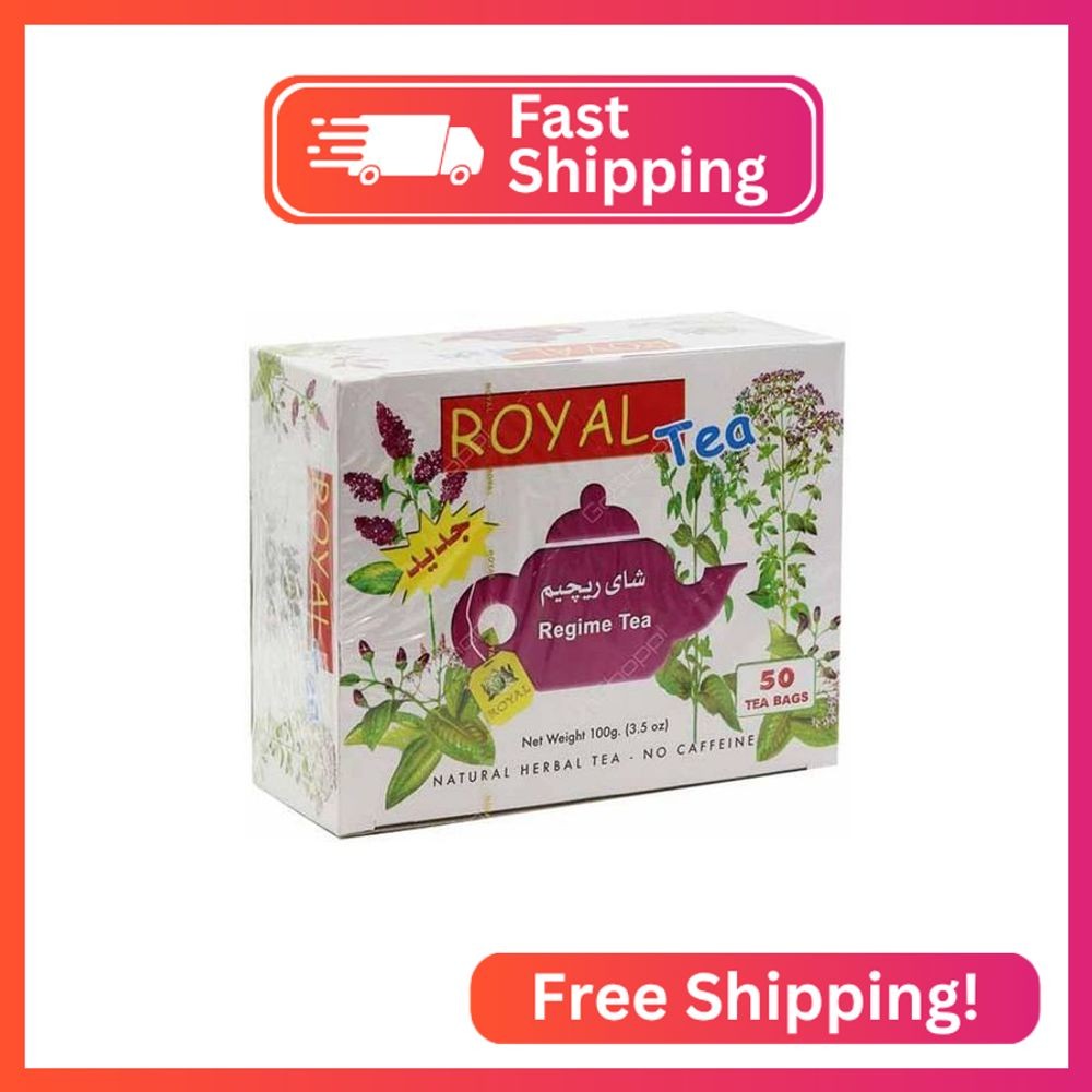 2 Packs of Royal Regime Tea 50 Sachets (total 100 Sachets)