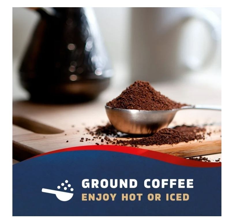 Seattle’s Best Coffee Post Alley Blend Dark Roast Ground Coffee 12oz (Pack of 3)
