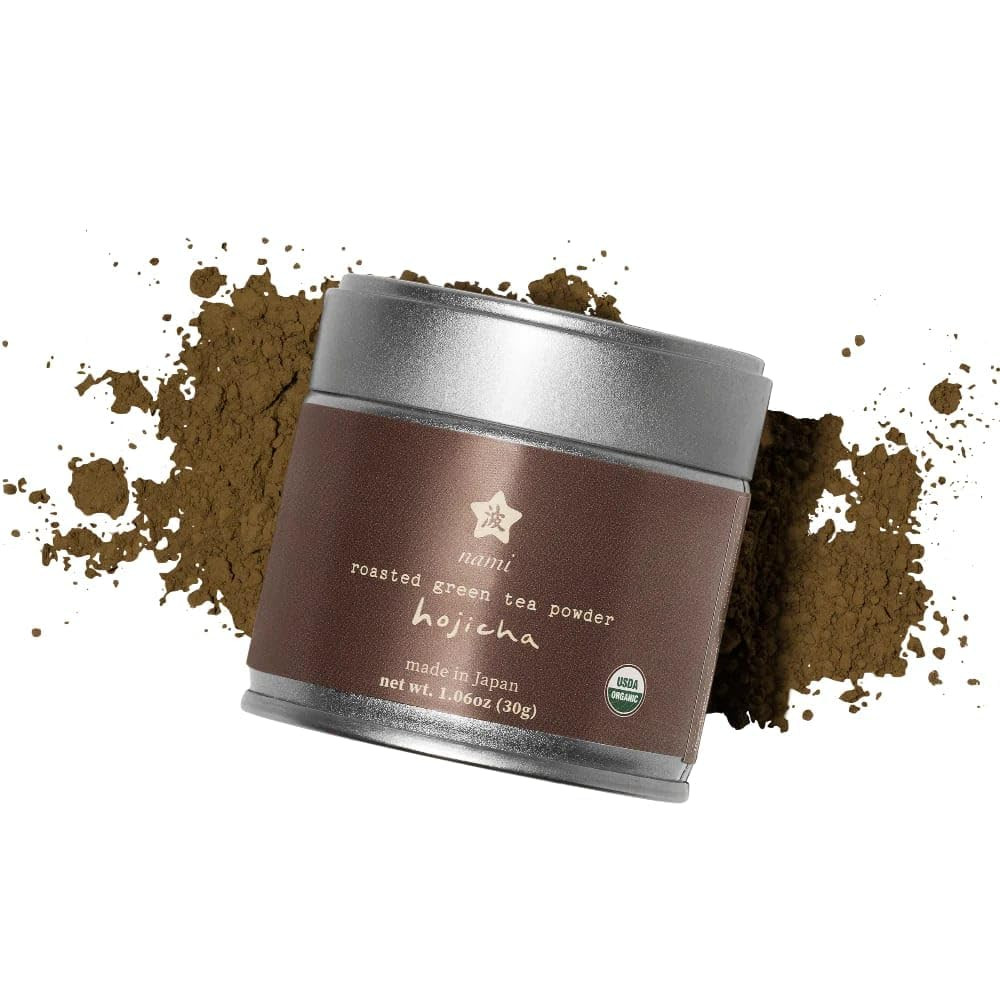Nami Hojicha – Authentic Roasted Green Tea Powder | Smooth & Nutty Flavor | Low-