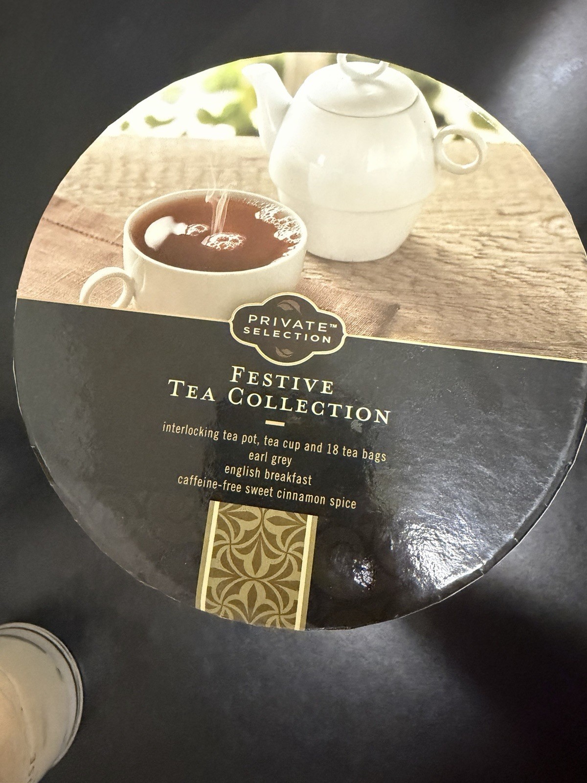 Private Selection Festive Tea Collection Tea for One Gift Set SEALED Kroger 2012