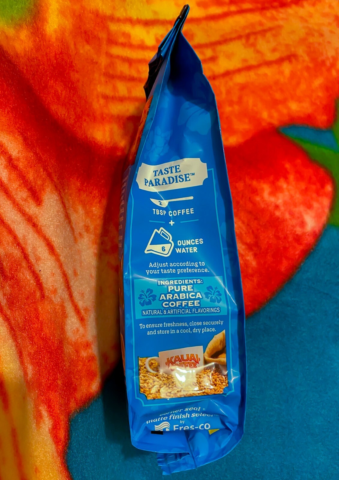 Kauai Coffee Vanilla Macadamia Nut Ground 10oz Hawaiian Estate BEST BY: 10-21-24