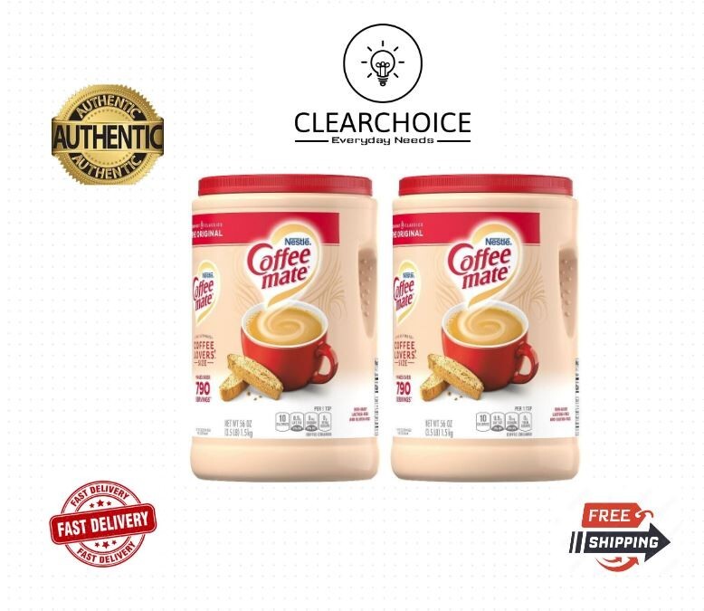 Coffee Creamer Powder Original Nestle Coffee Mate Flip-Top 56-oz – 2 Pk Creamer