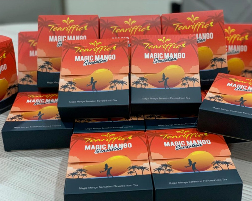 Teariffic Magic Mango Sensation Sexual Men Herb Energy Coffee 1 Box (12 Sachets)