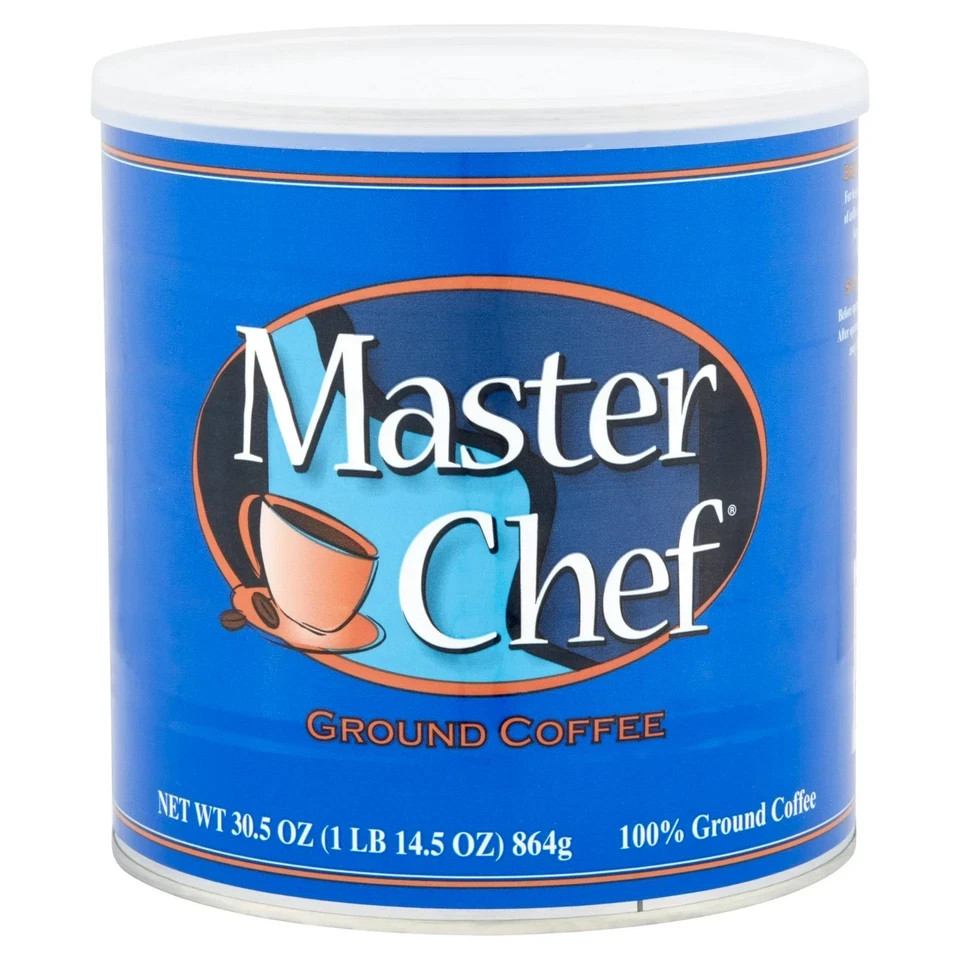Master Chef Ground Coffee, 30.5 oz Free shipping Fast delivery NEW