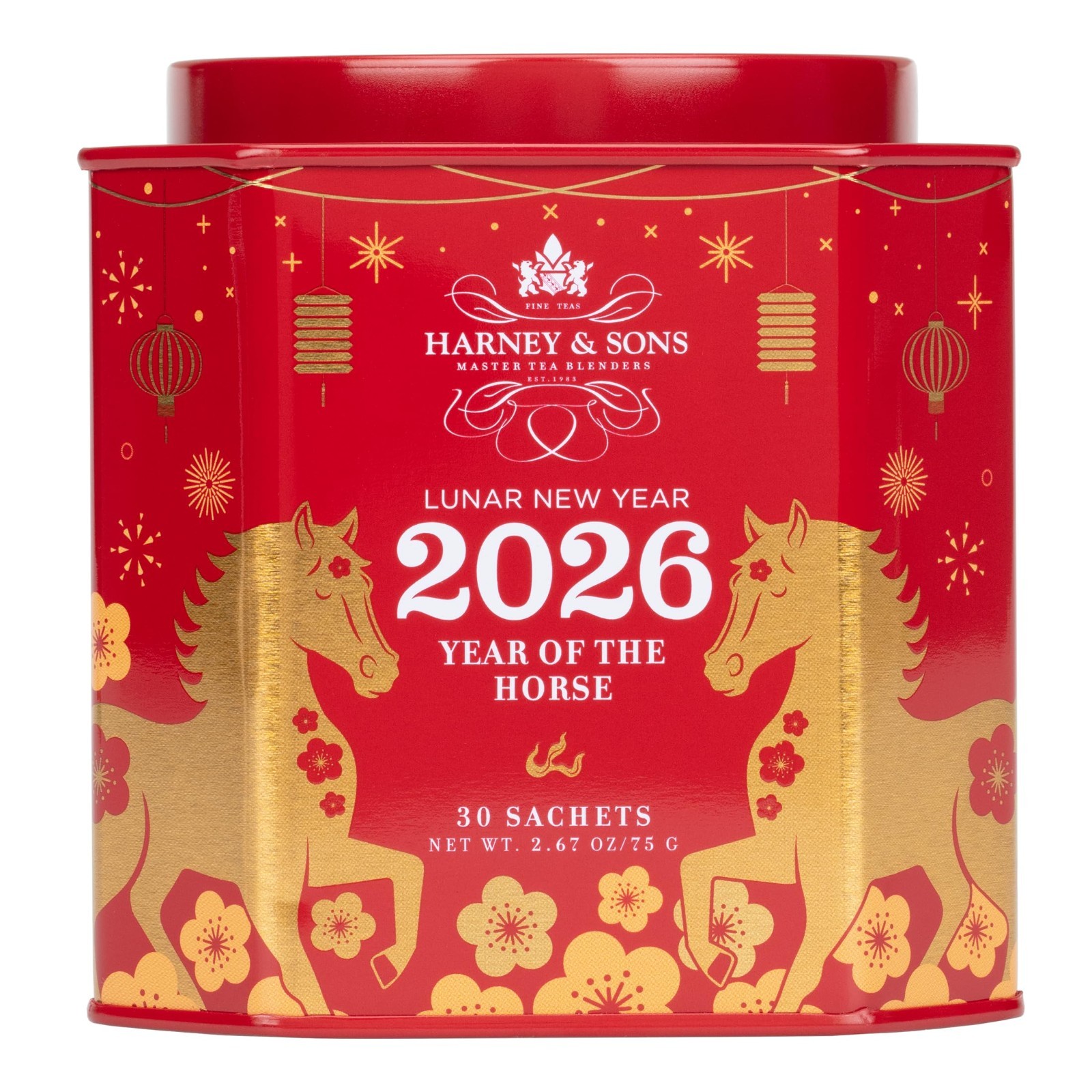 Lunar New Year 2026 Tea – Year of the Horse, Black Tea with Coconut & Caramel, 3
