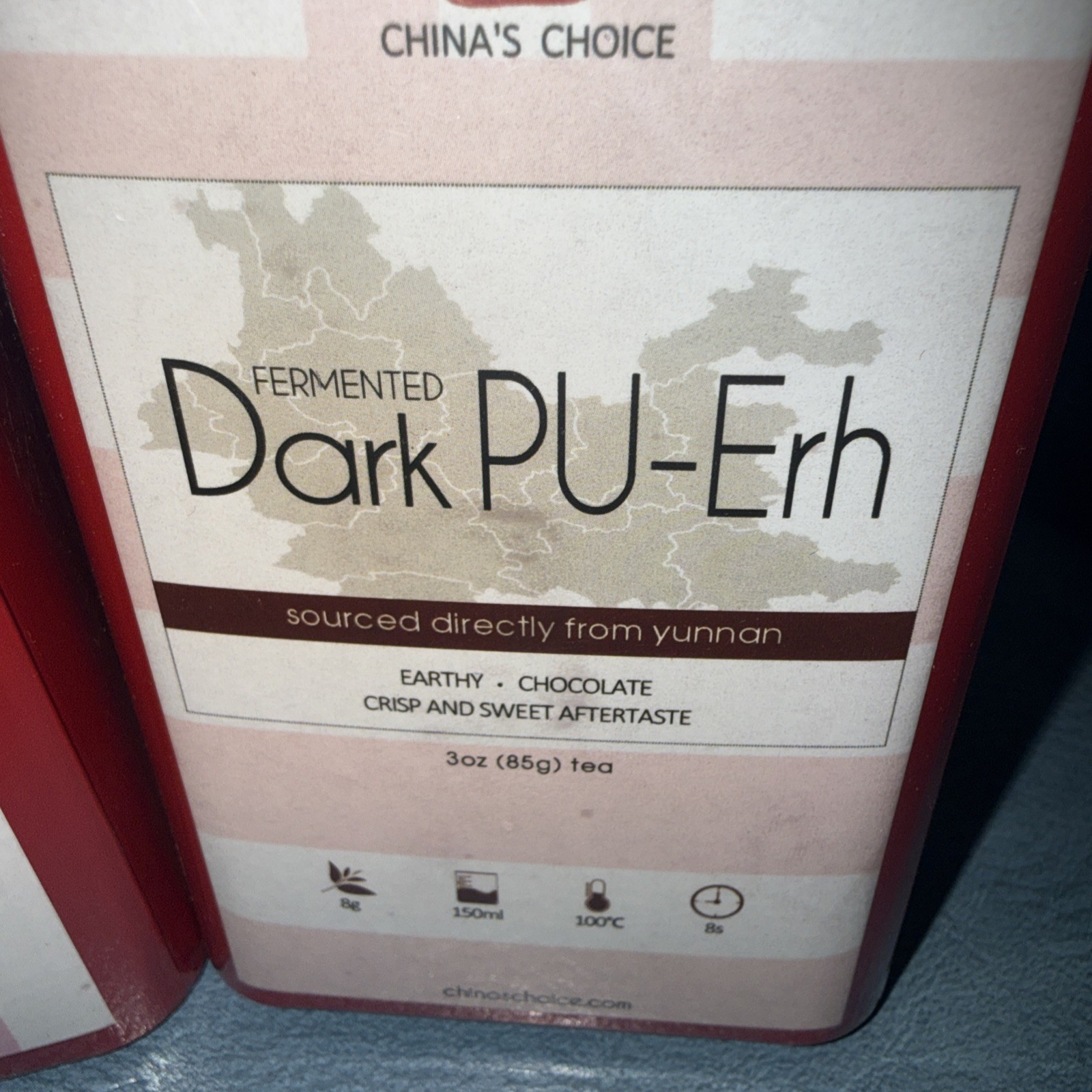 Gift Pack 3 – 3 Oz Tea Tin Can Yunnan China PU-Erh Fruit/aged/dark Tea LQQK