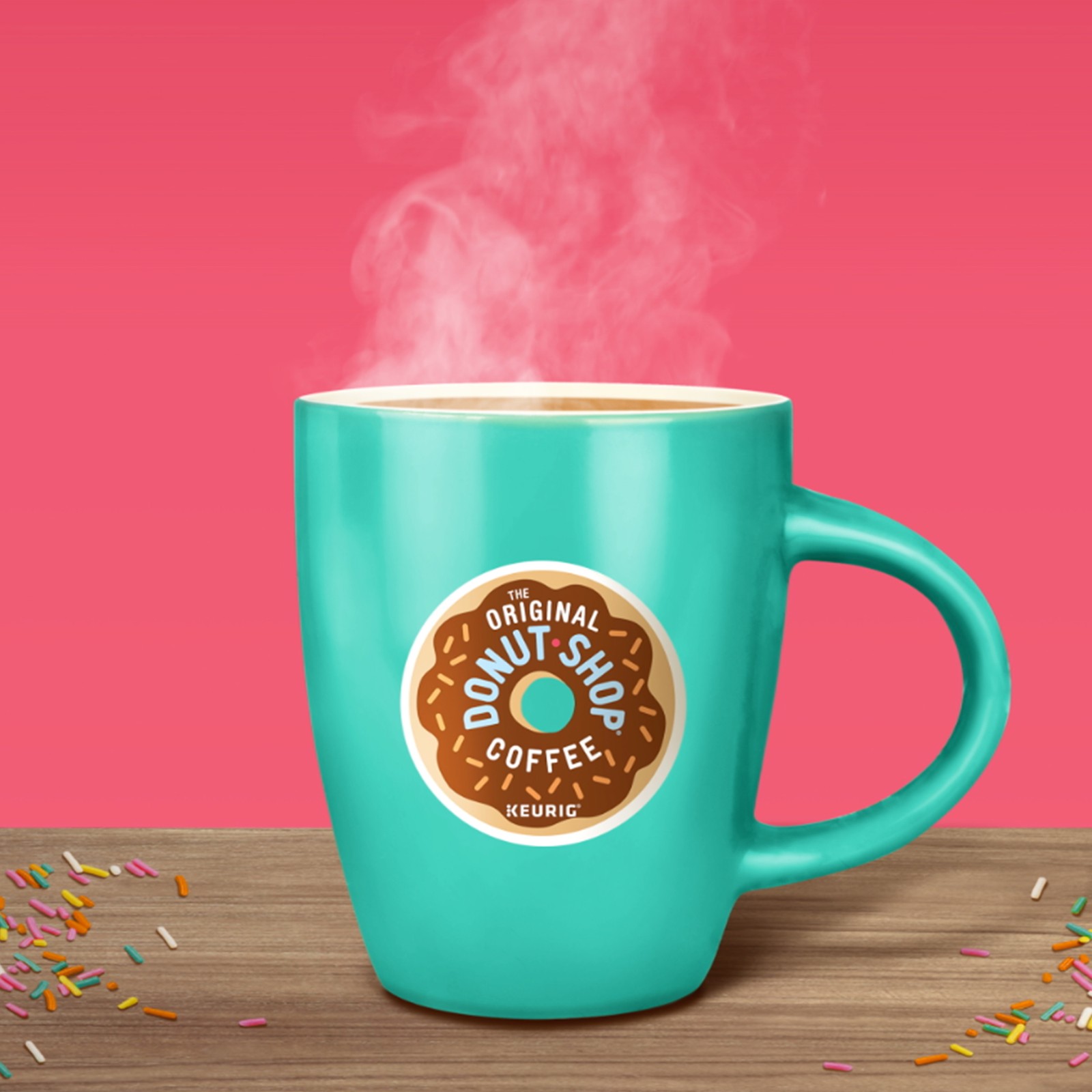 The Original Donut Shop, Decaf, Keurig K-Cup Pods, Medium Roast Coffee, 48 Count