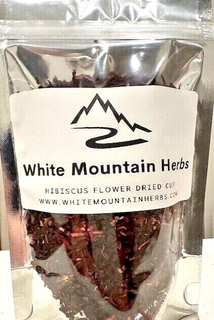 Hibiscus Flower Wild Crafted Cut ~ Freshly Packed USA Free Ship