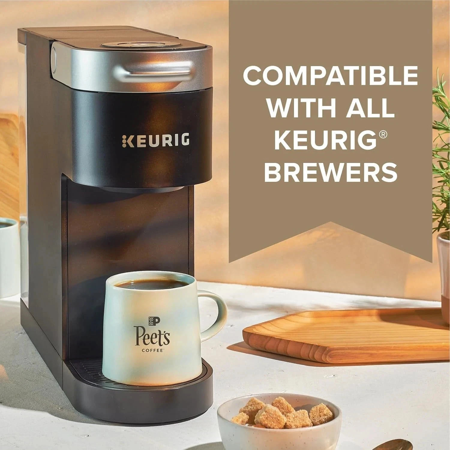 Peet’s Coffee, Dark Roast Keurig K-Cup Pods- Major Dickason’s Blend 75 Count