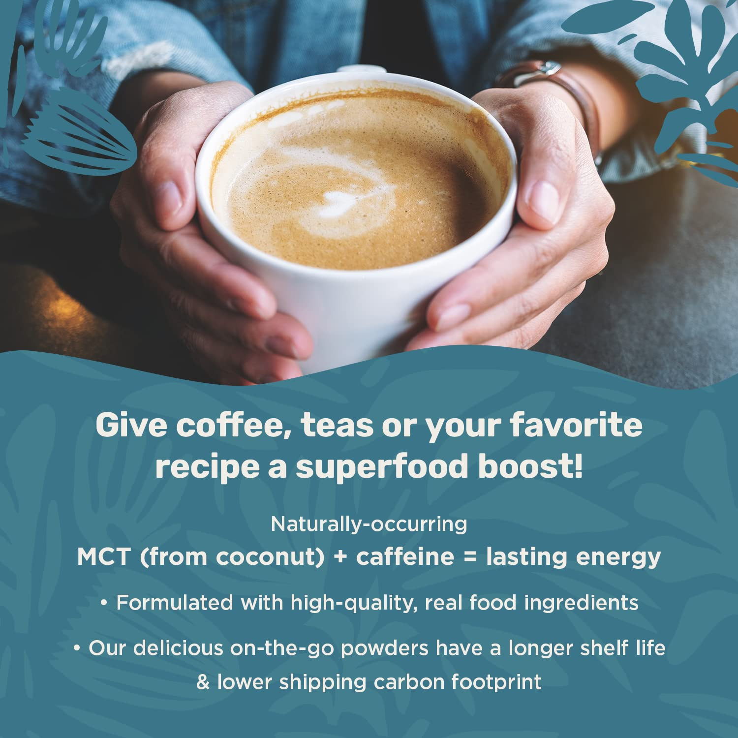 Laird Superfood Non Dairy Coffee Creamer Powder 16Oz Plant Based Vegan Keto