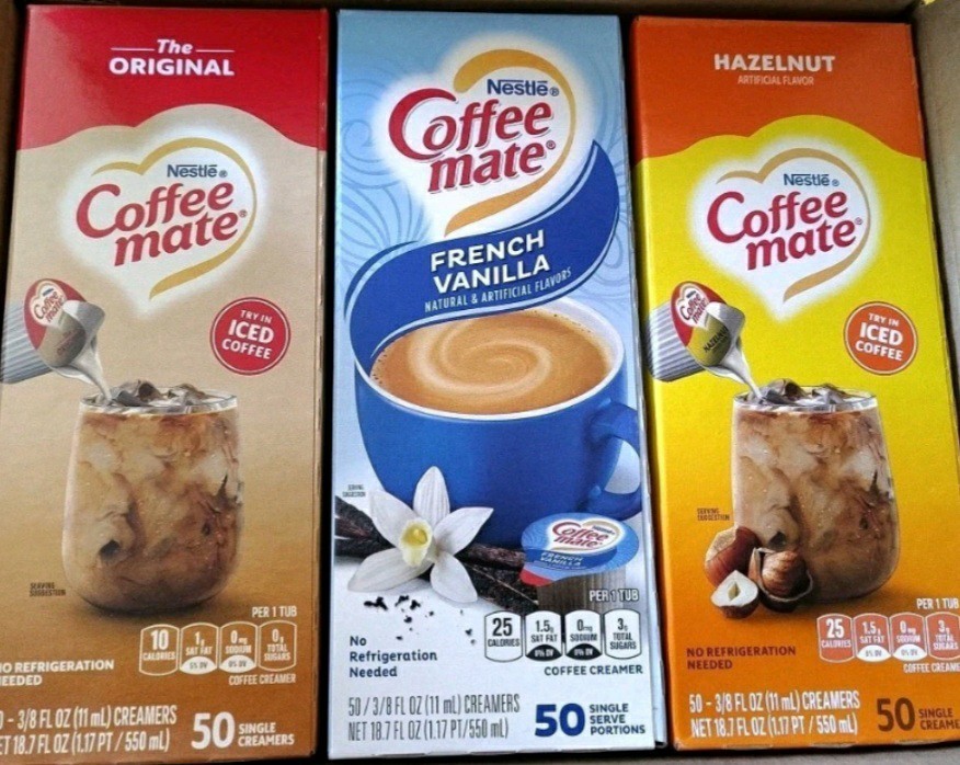 Nestle Coffee Mate Creamer Singles Variety Pack – 150 Count, Non-Dairy