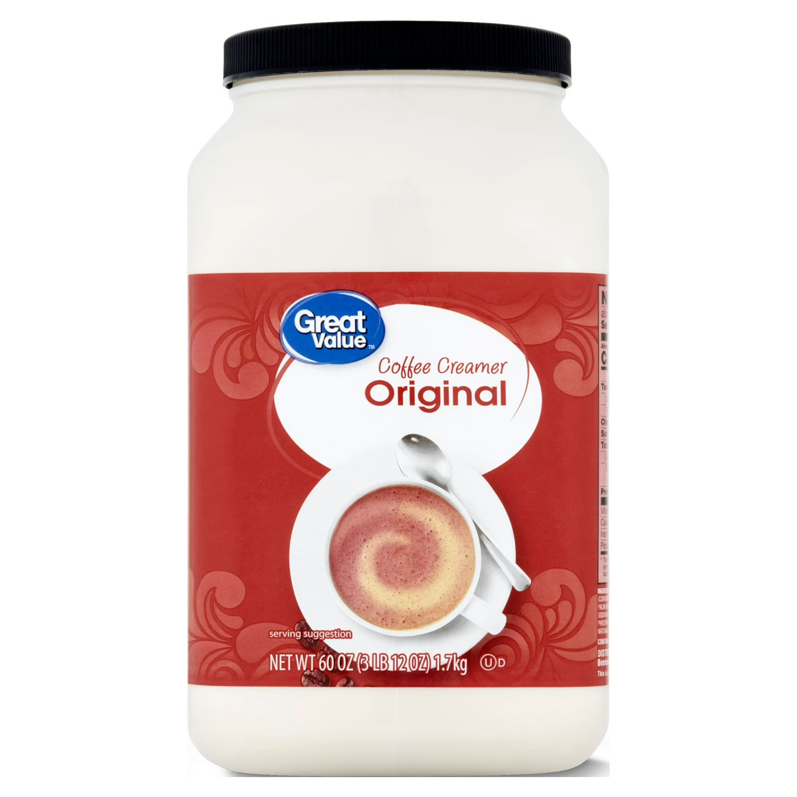 Great Value Original Value Size Coffee Creamer, 60 oz Fast delivery 🚛🚚