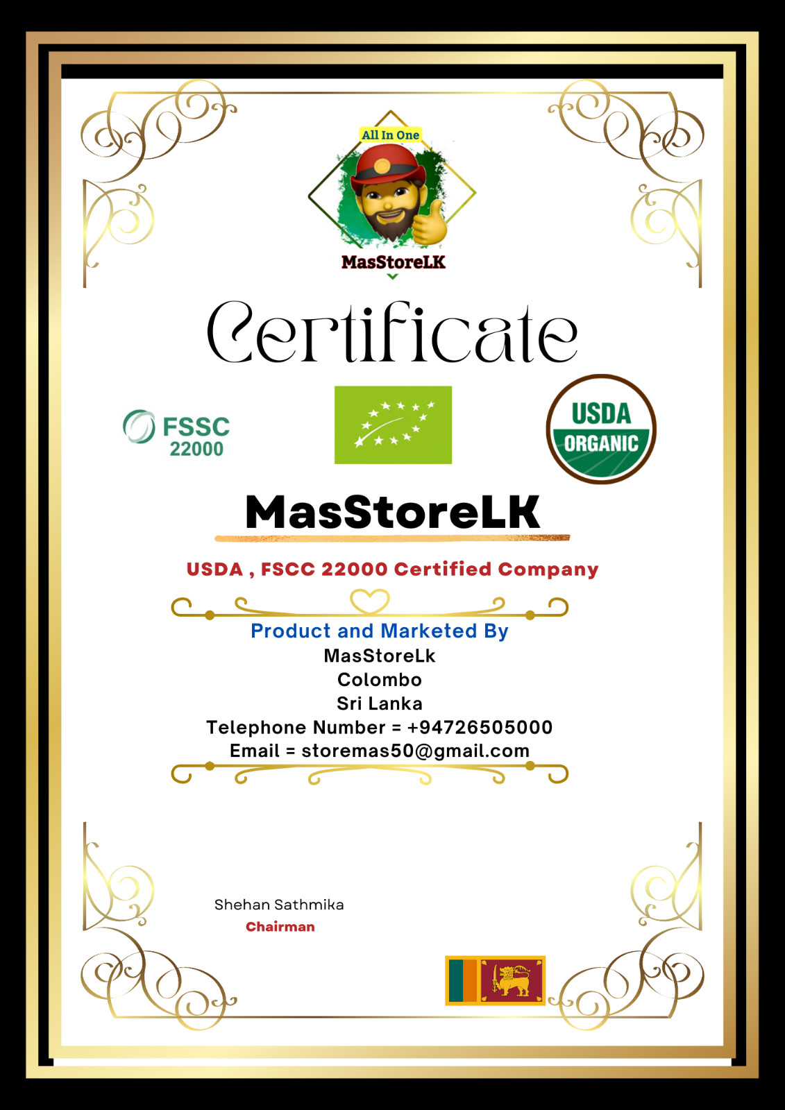 HARISCHANDRA Ceylon Black Coffee Powder Natural Pure Organic 20g/50g/100g/200g