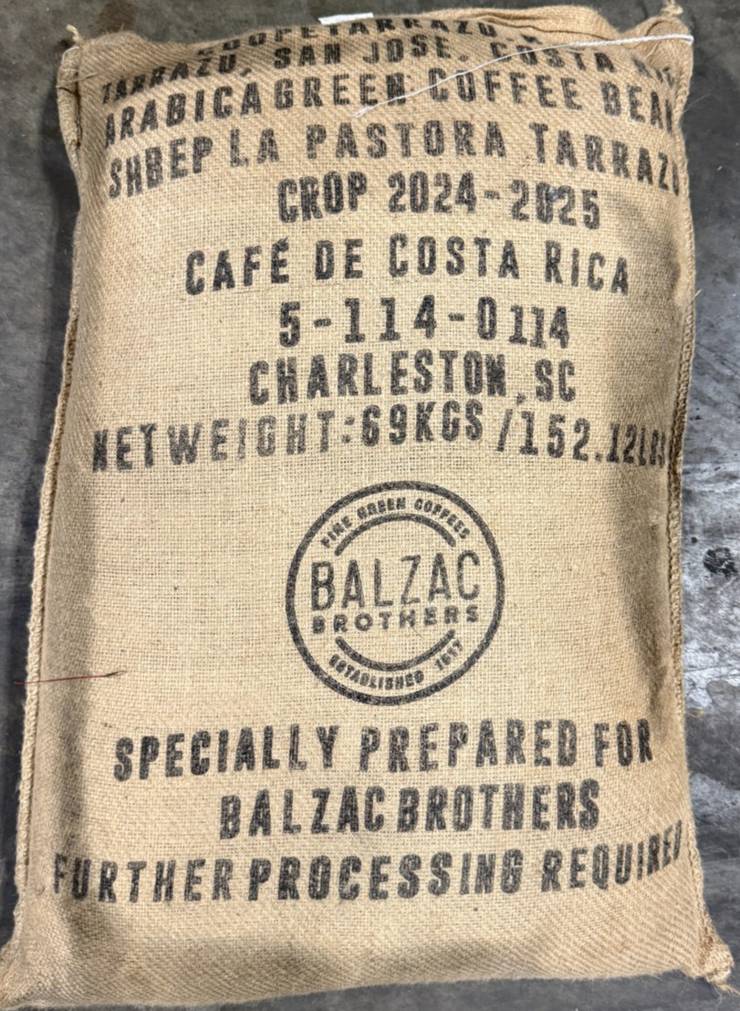Costa Rica Tarrazú Green Coffee Beans Raw Unroasted Arabica 10 lb La Pastora