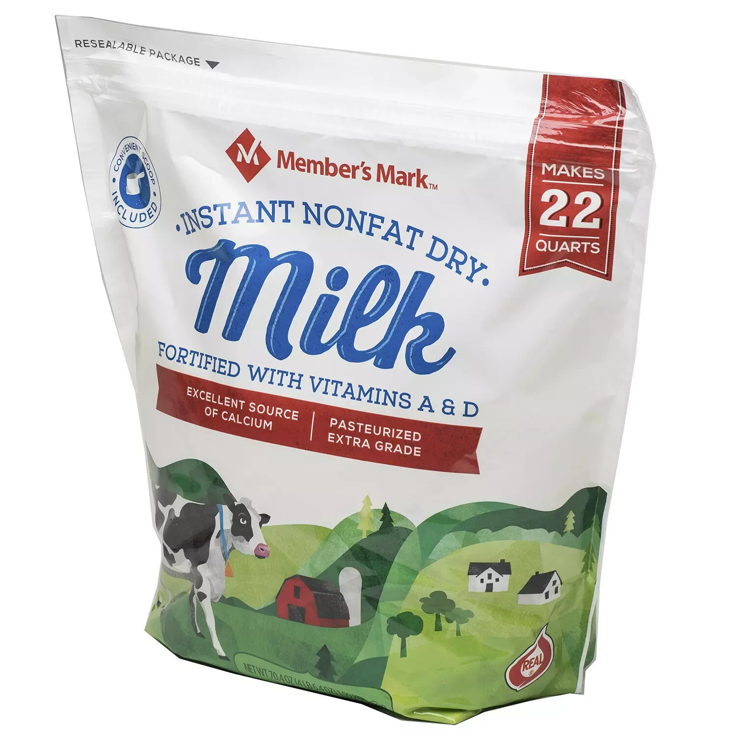 Member’s Mark Non-Fat Instant Dry Milk (70.4 oz.) Great Price