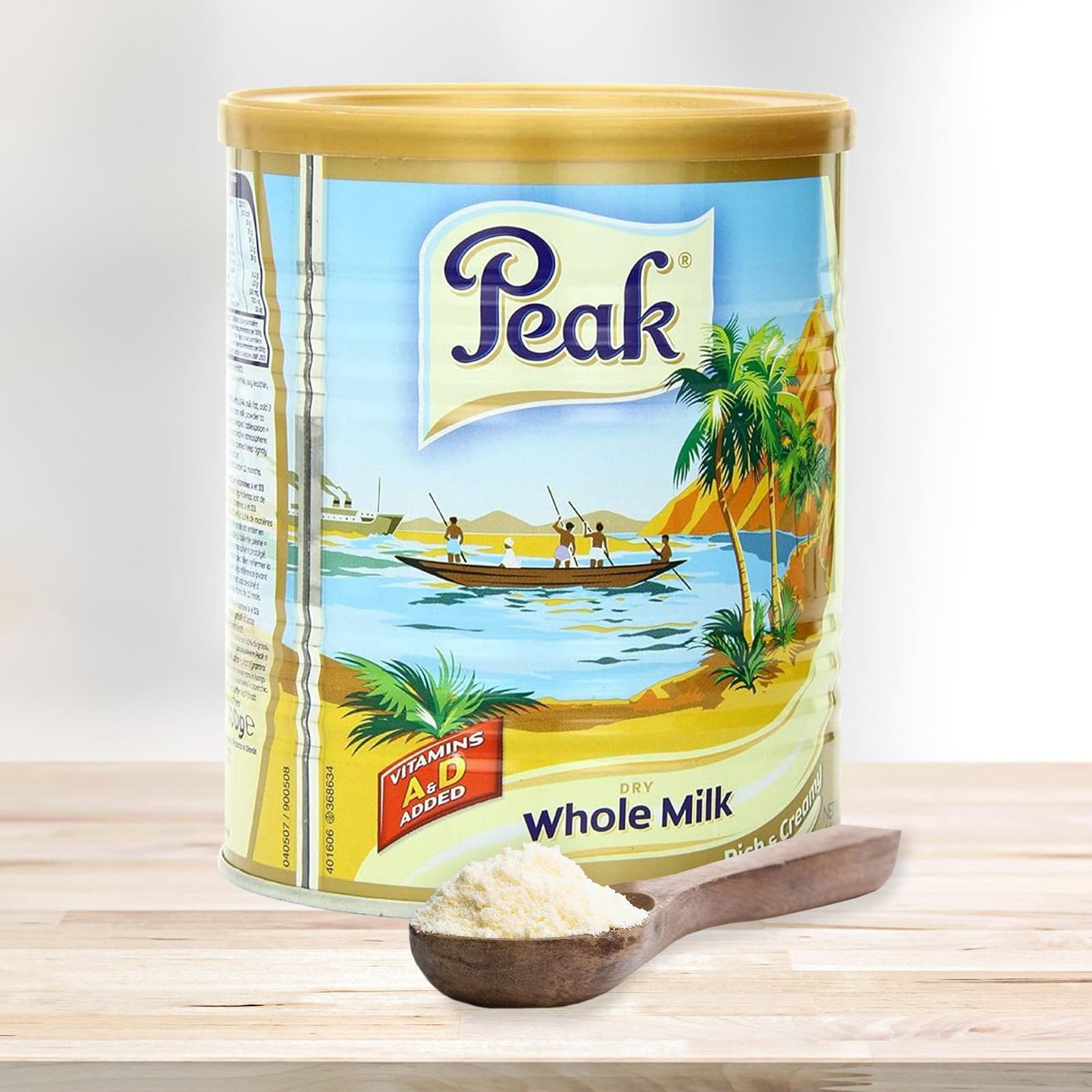 Peak Instant Full-Cream Dry Whole Milk Powder, 400-Grams