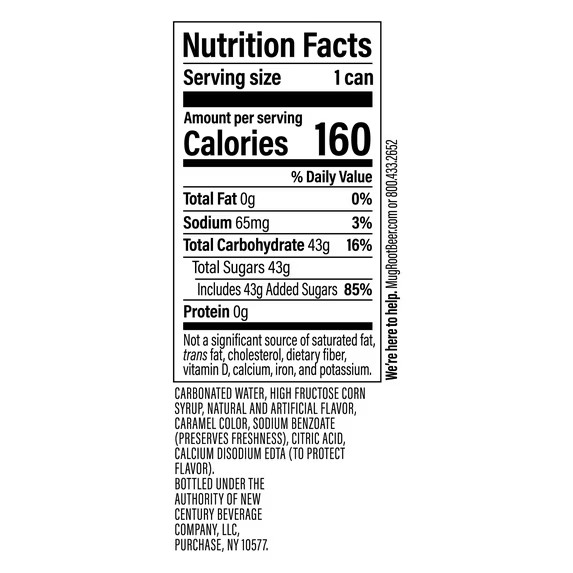 MUG Floats Vanilla Howler Root Beer Soda Pop, 12 Pack of 12oz Cans