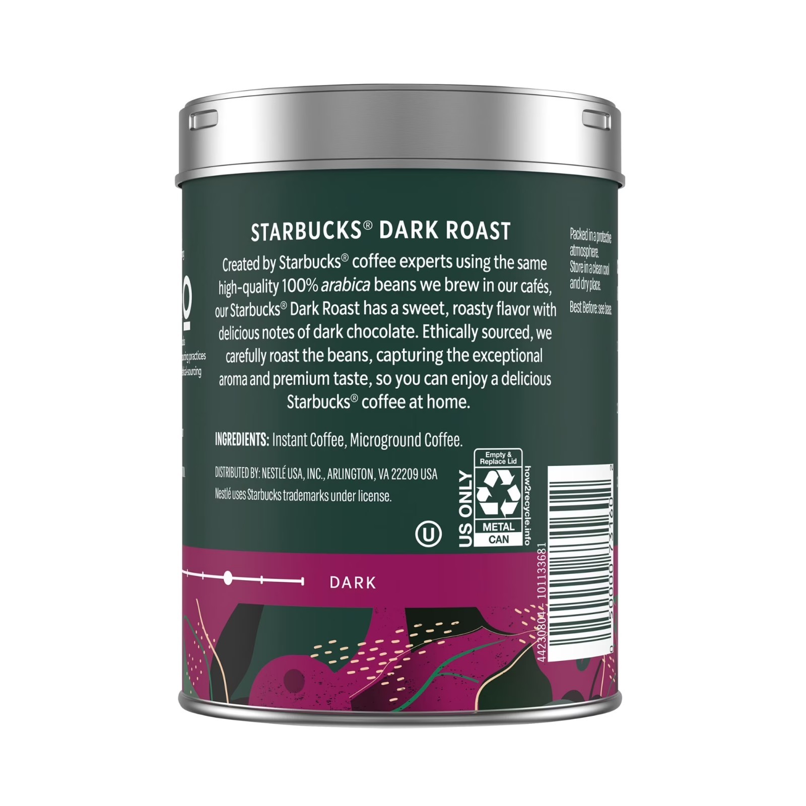 Starbucks Premium Dark Roast Instant Coffee 3.17 oz – Usually Delivery 2–3 Days