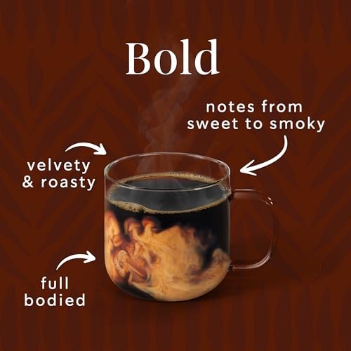 French Roast Dark Ground Coffee 6 Bags 12oz Hot or Iced Arabica