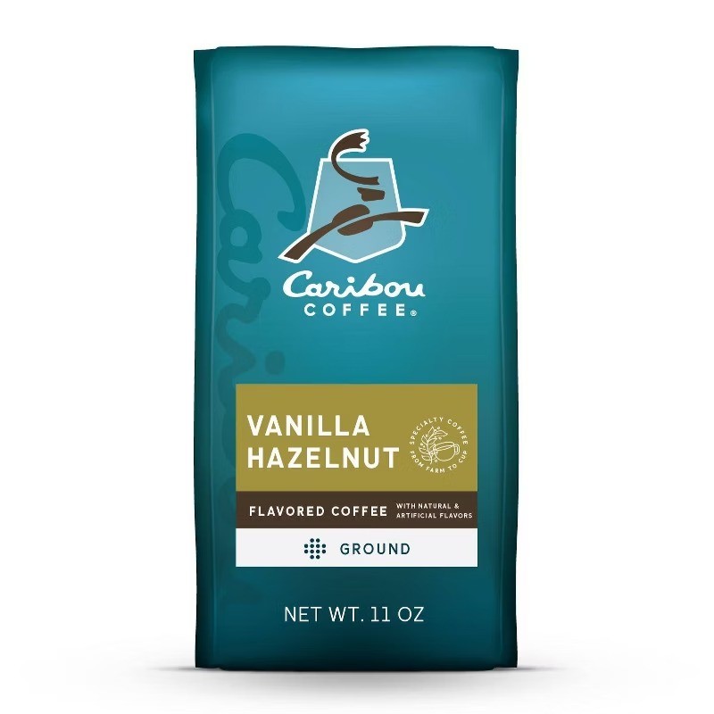 Caribou Vanilla Hazelnut Dreamstate Medium Roast Ground Coffee – 11oz-2packs