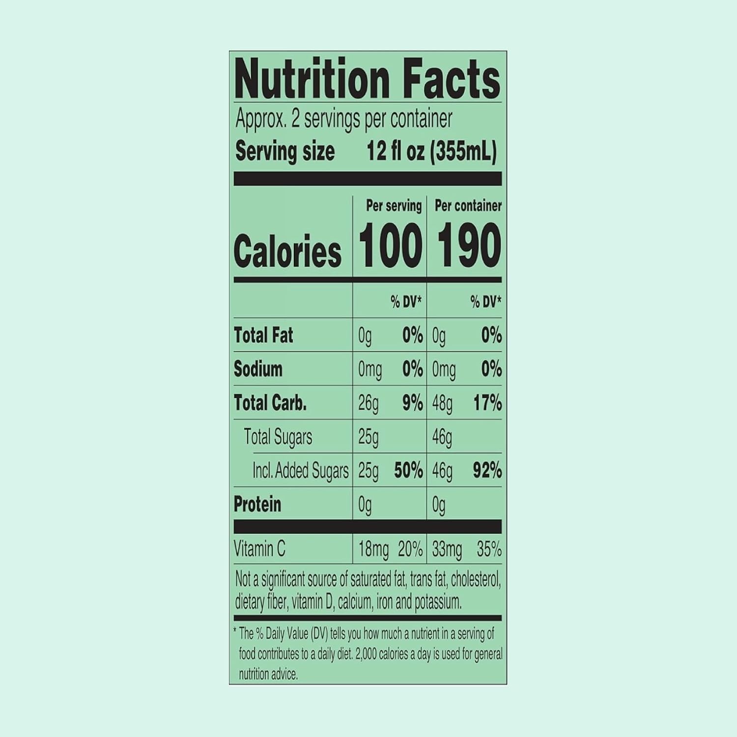Ready-to-Drink Green Tea with Honey & Ginseng – 264 Fl Oz, 12 Convenient Cans