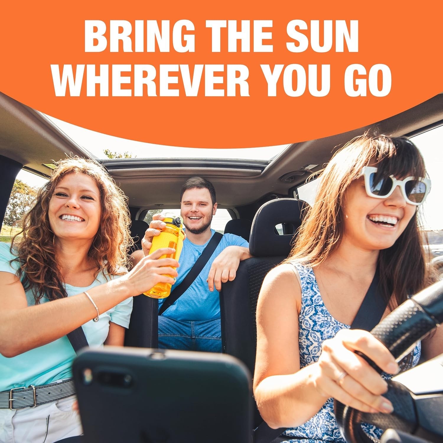 Sunkist Soda Orange Singles Travel Pack – 12 Boxes, 72 Caffeine-Free Servings