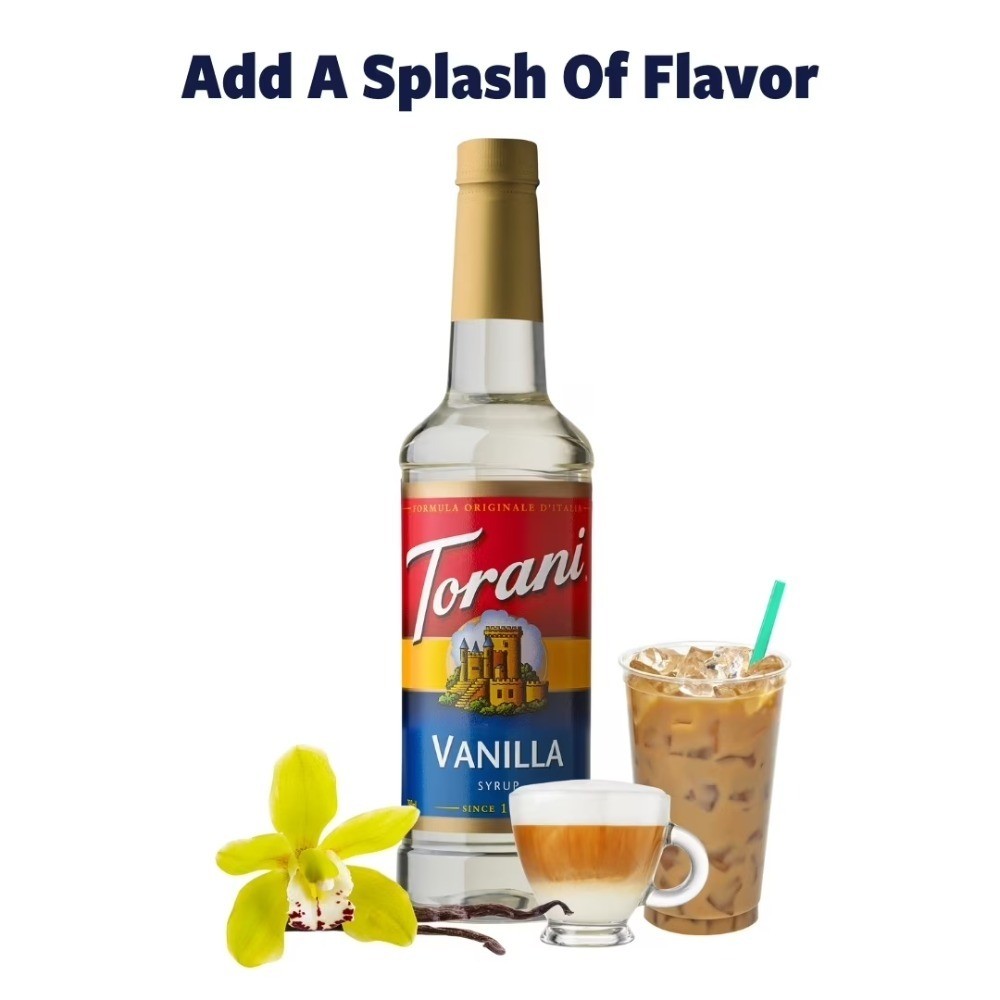 Vanilla Syrup, Coffee Flavoring, Drink Mix, 25.4 oz