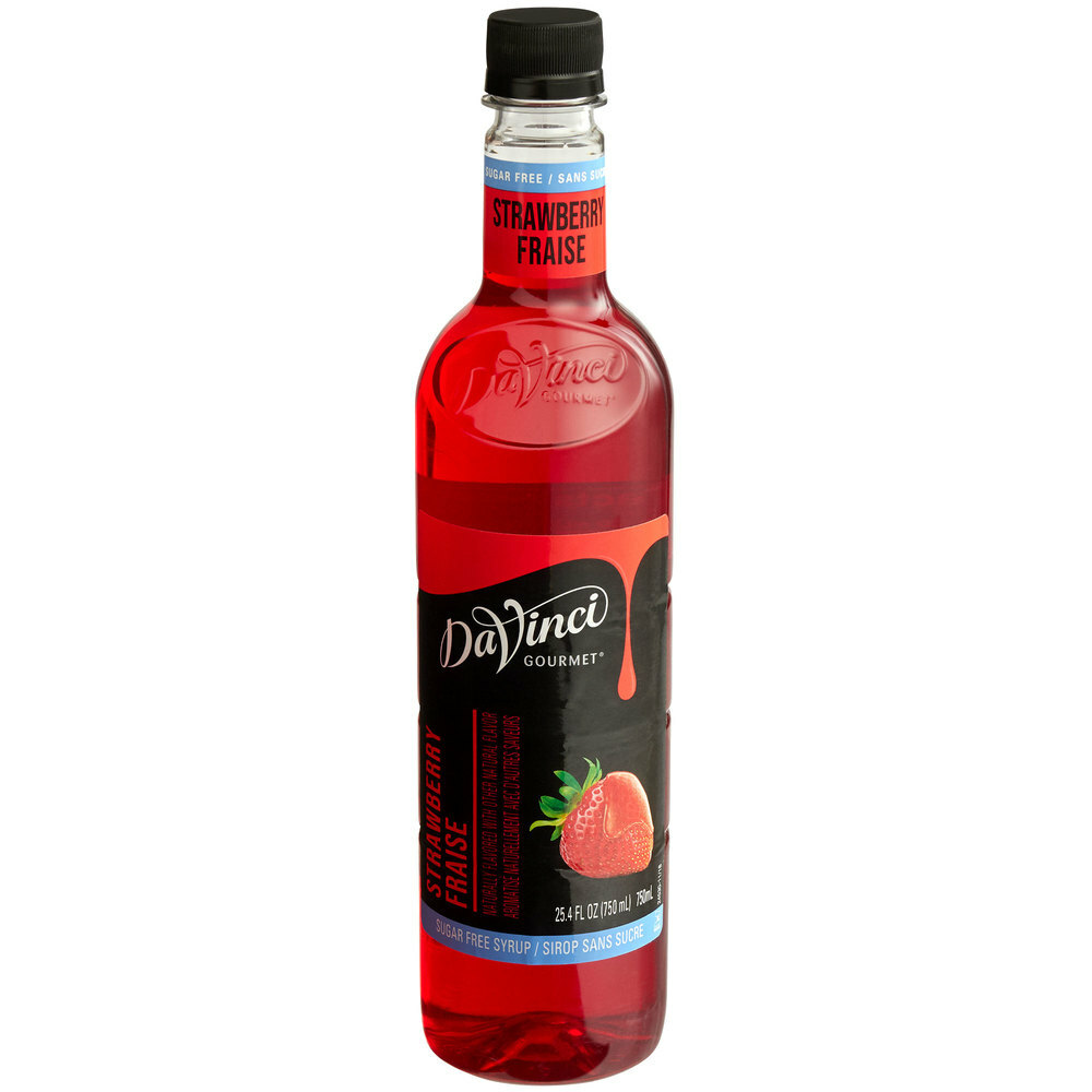 DaVinci Gourmet 750 mL Sugar Free Flavoring Syrup 25.4 oz (select flavor below)