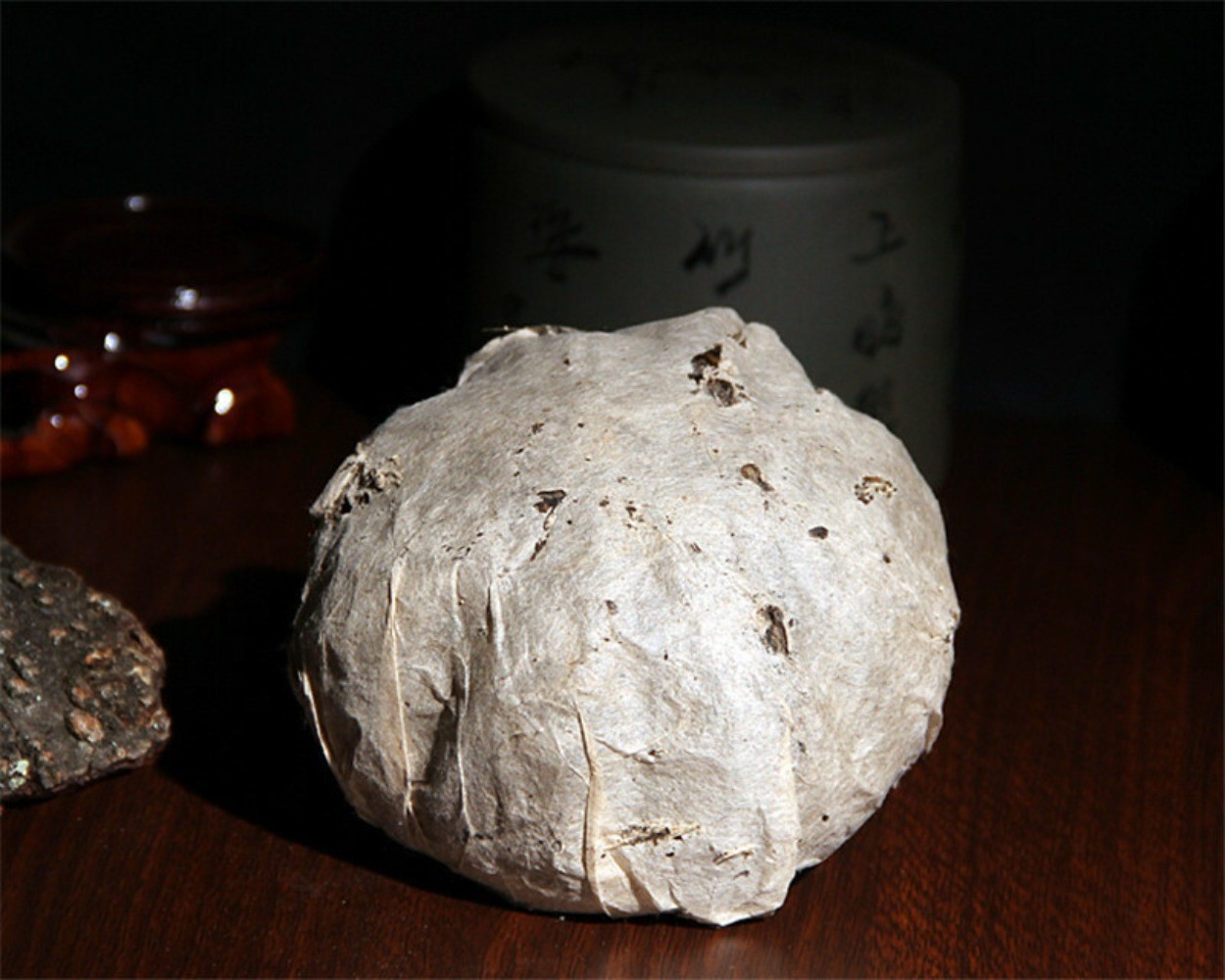 100g 50-Year Yunnan Ripe Pu-Erh Mini Tuocha Aged Chinese Black Tea Cake