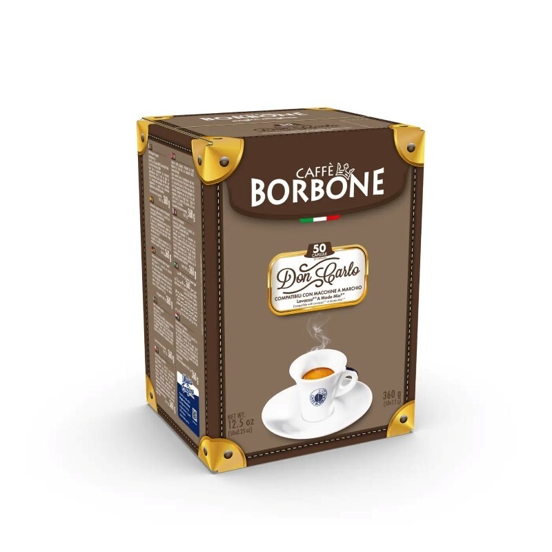 Lavazza A Modo Mio Compatible Capsules Caffe Borbone Blue Don Carlo Pods 50-100