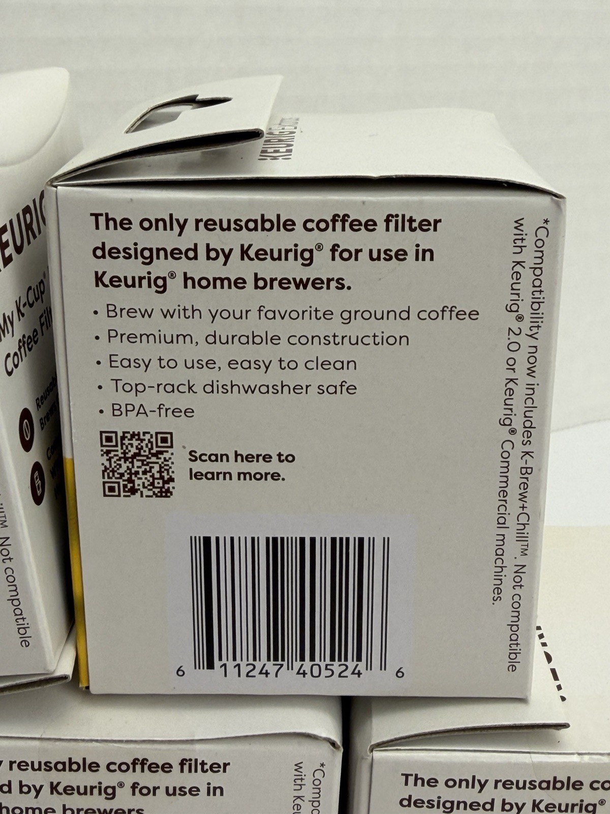 5 pk KEURIG -Extras My K-Cup Universal Reusable Filters Keurig Home Brewers New