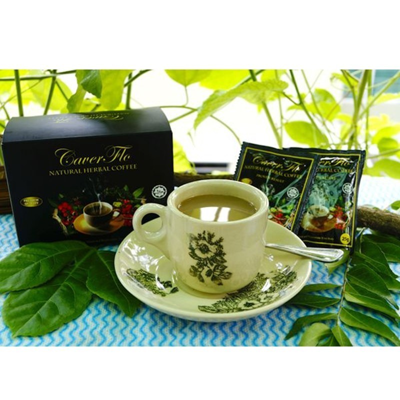 2x Organic Herbal Coffee 10 Sachets x 25g Natural Stamina & Energy Booster
