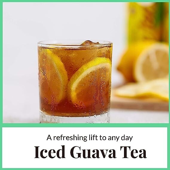 225 Guava Tea Bags, Made From 100% Pure Guava Leaves, Caffeine Free, Herbal Tea