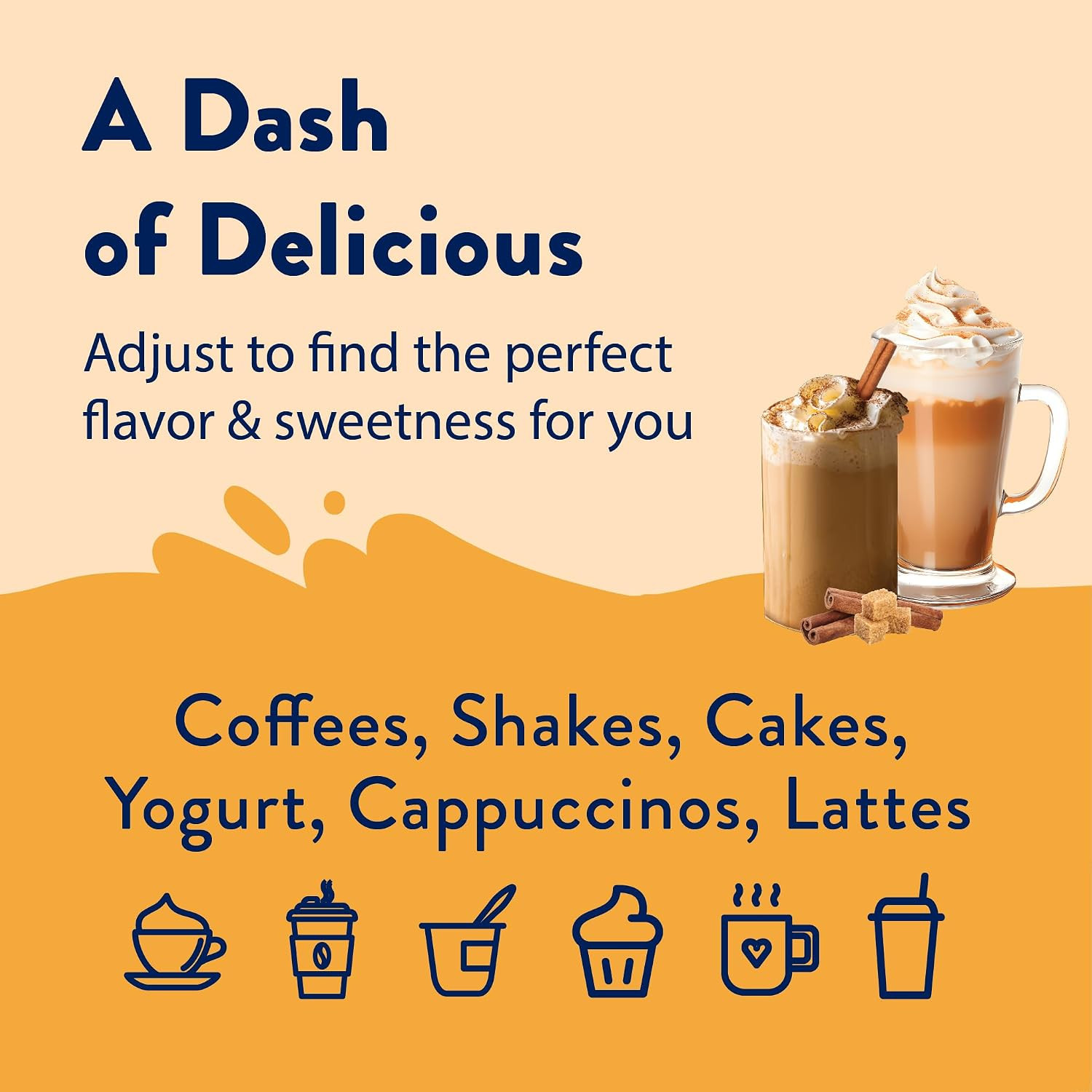 Sugar Free Coffee Syrup, Holiday Fall Syrup Trio Coffee Flavoring Syrup, Zero Ca