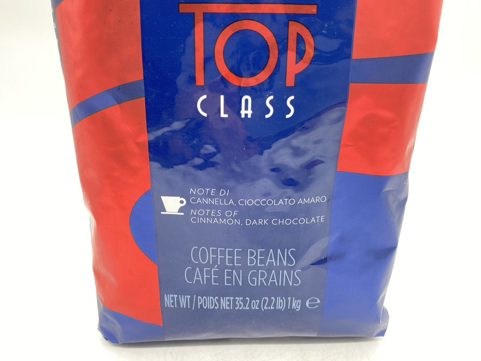 Top Class Whole Bean Coffee Blend, Medium Espresso Roast Bag, 2.2 Pound