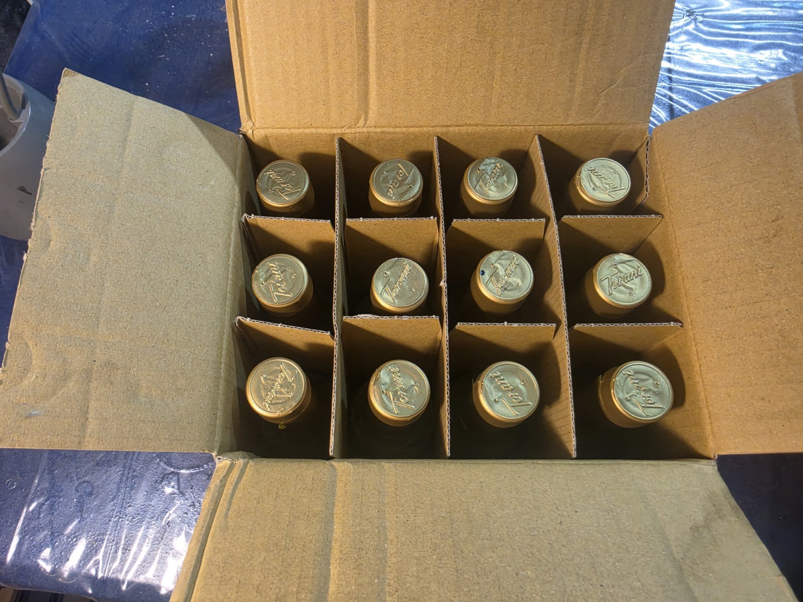 Torani Vanilla Coffee Flavoring Syrup 150 mL Glass Bottles, Case of 12