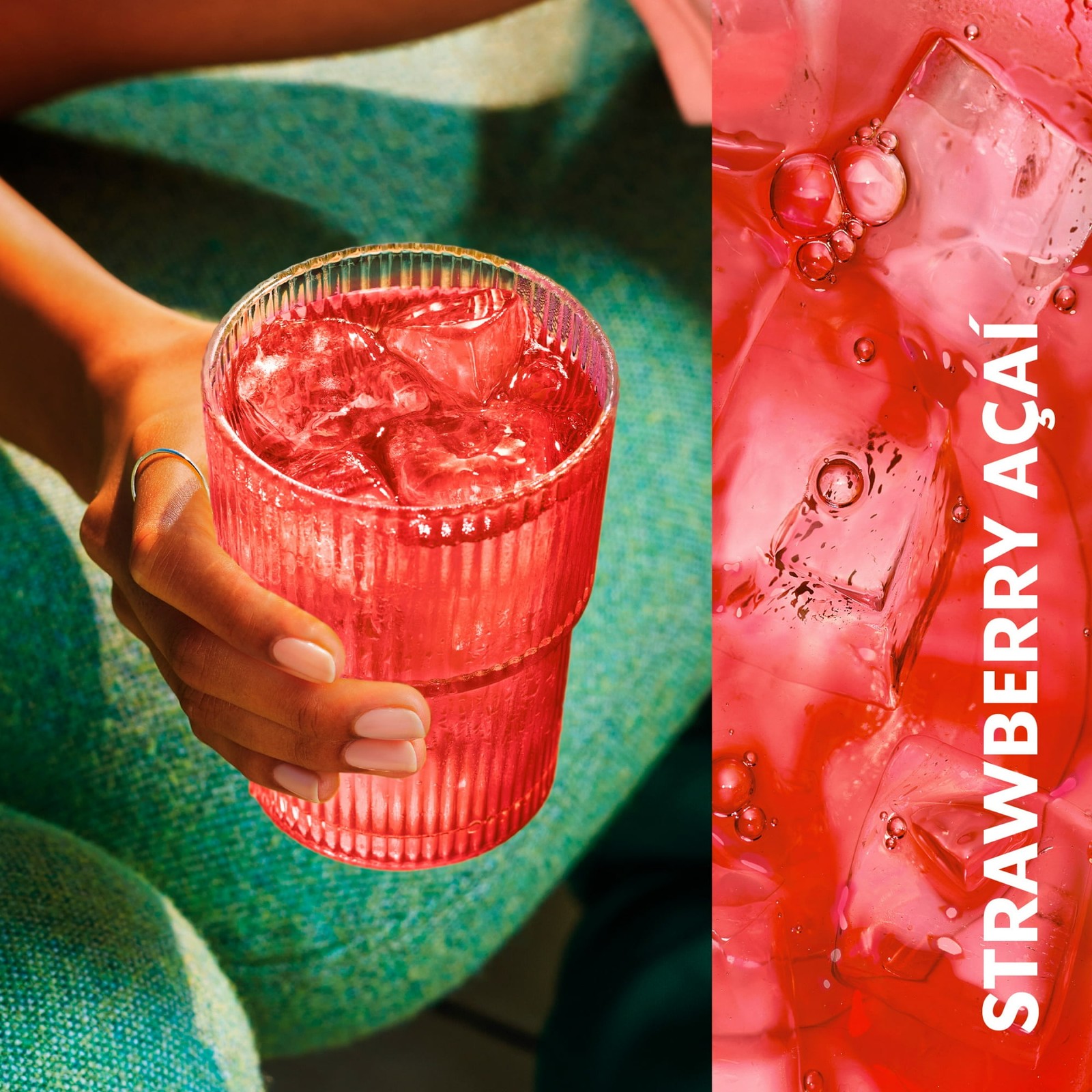 Starbucks Refreshers Concentrate Strawberry Acai, Refreshing Drink,cold 32 fl oz