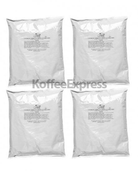 SUPERIOR CAPPUCCINO FRENCH VANILLA 4 – 2 LB BAGS POWDER MIX