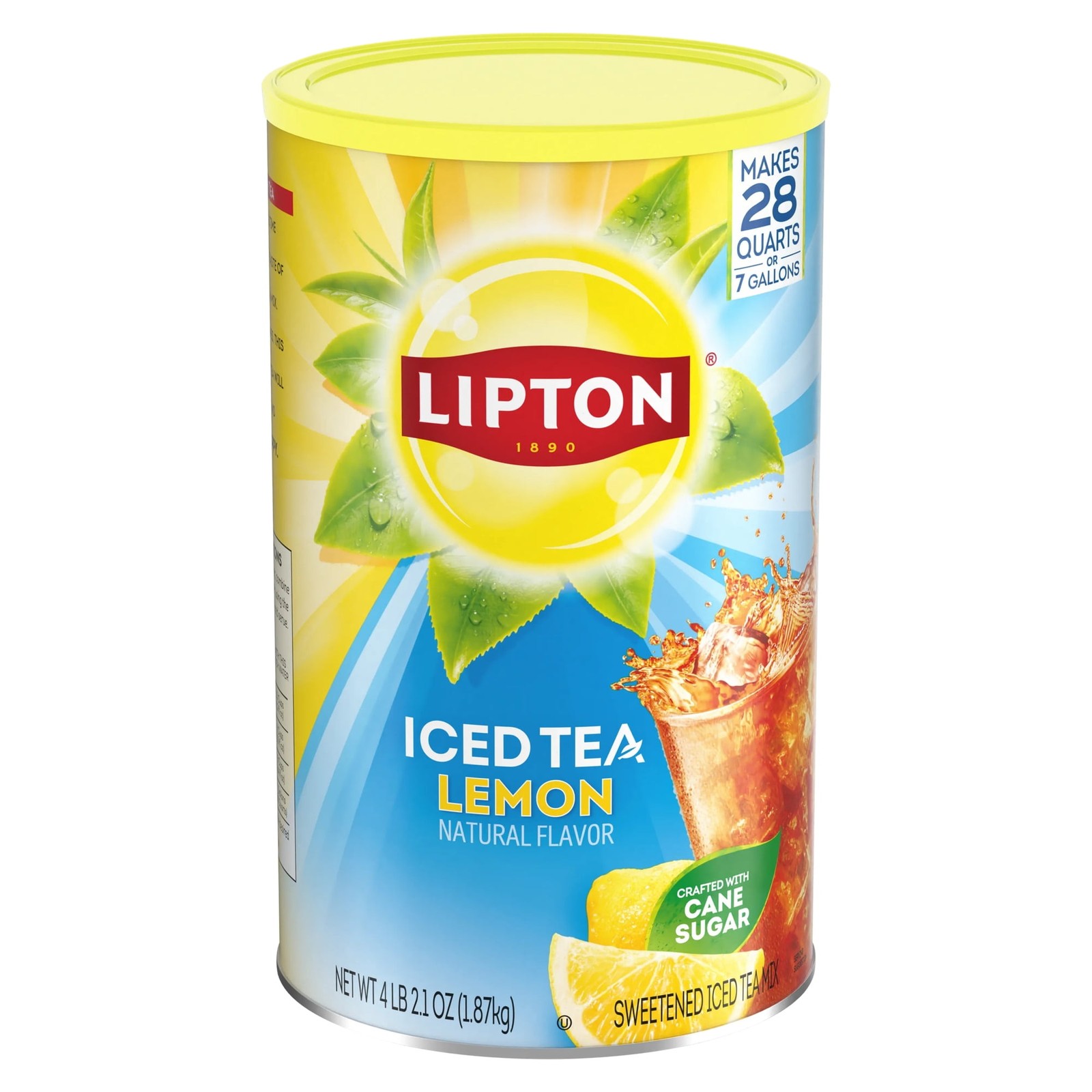 Lipton Lemon Iced Tea Mix 28 Quarts..