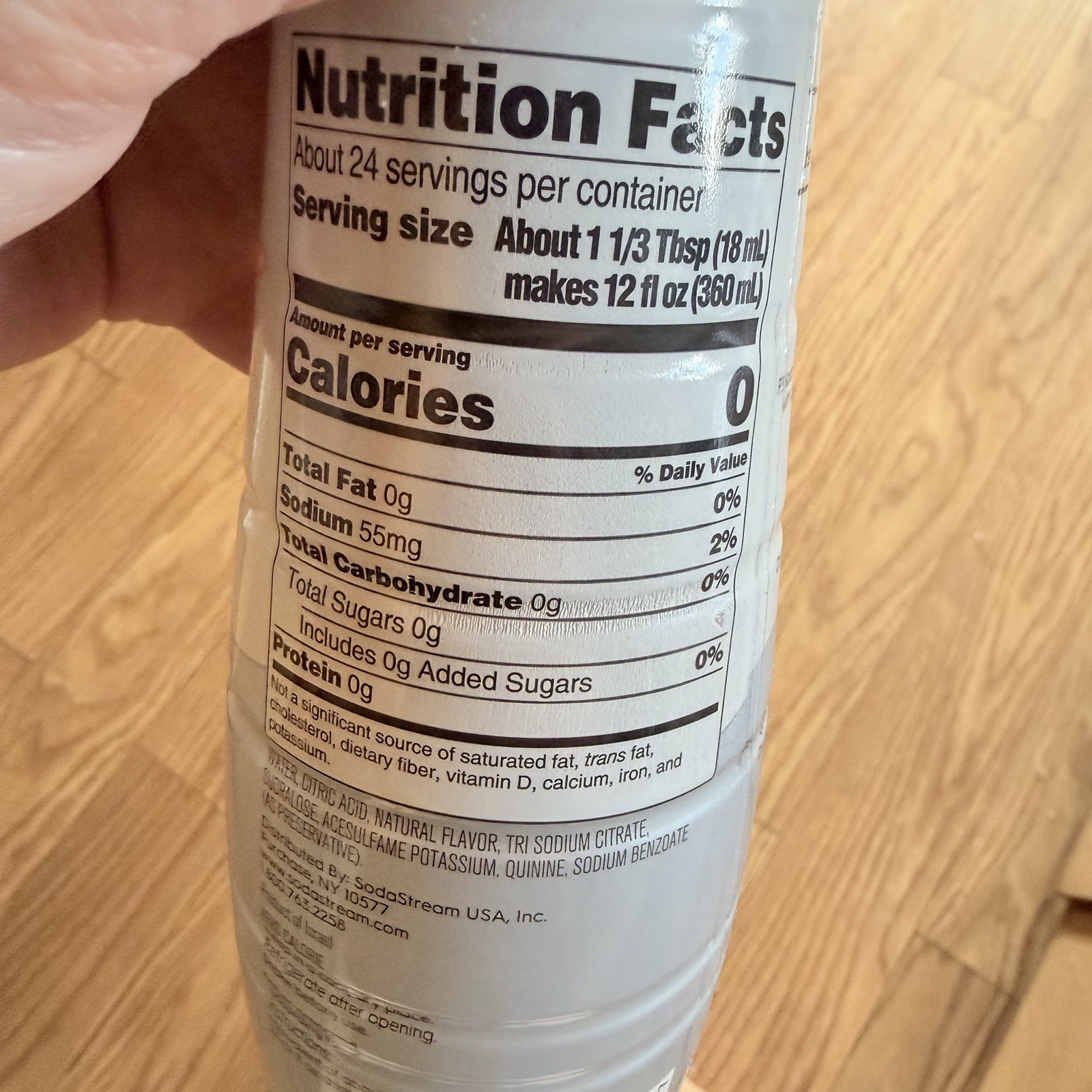 SodaStream Diet Tonic Drink Mix 440ml (7 Pack) – Low Sugar, No Corn Syrup