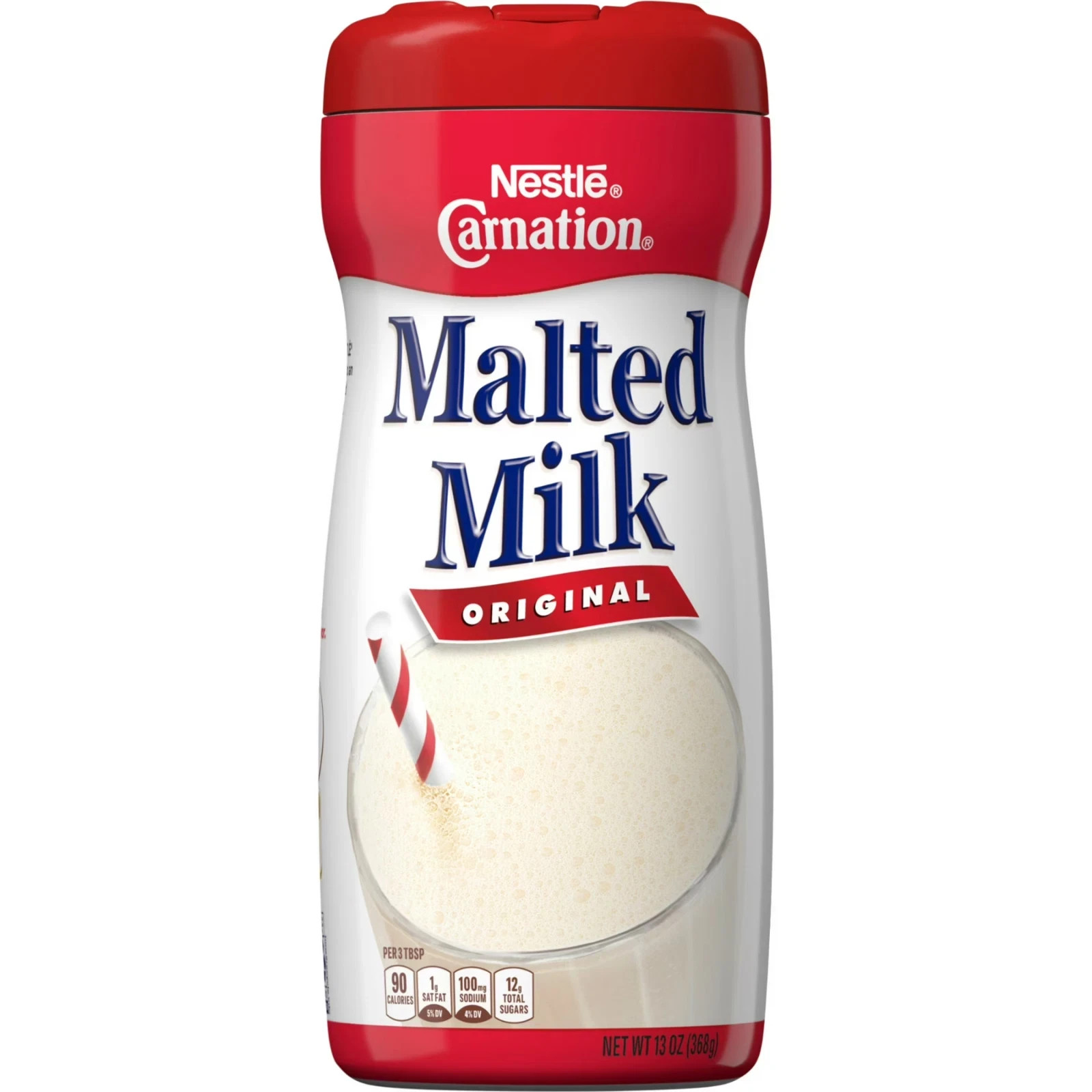 Nestle Carnation Original Malted Milk Powder Mix, 13 oz