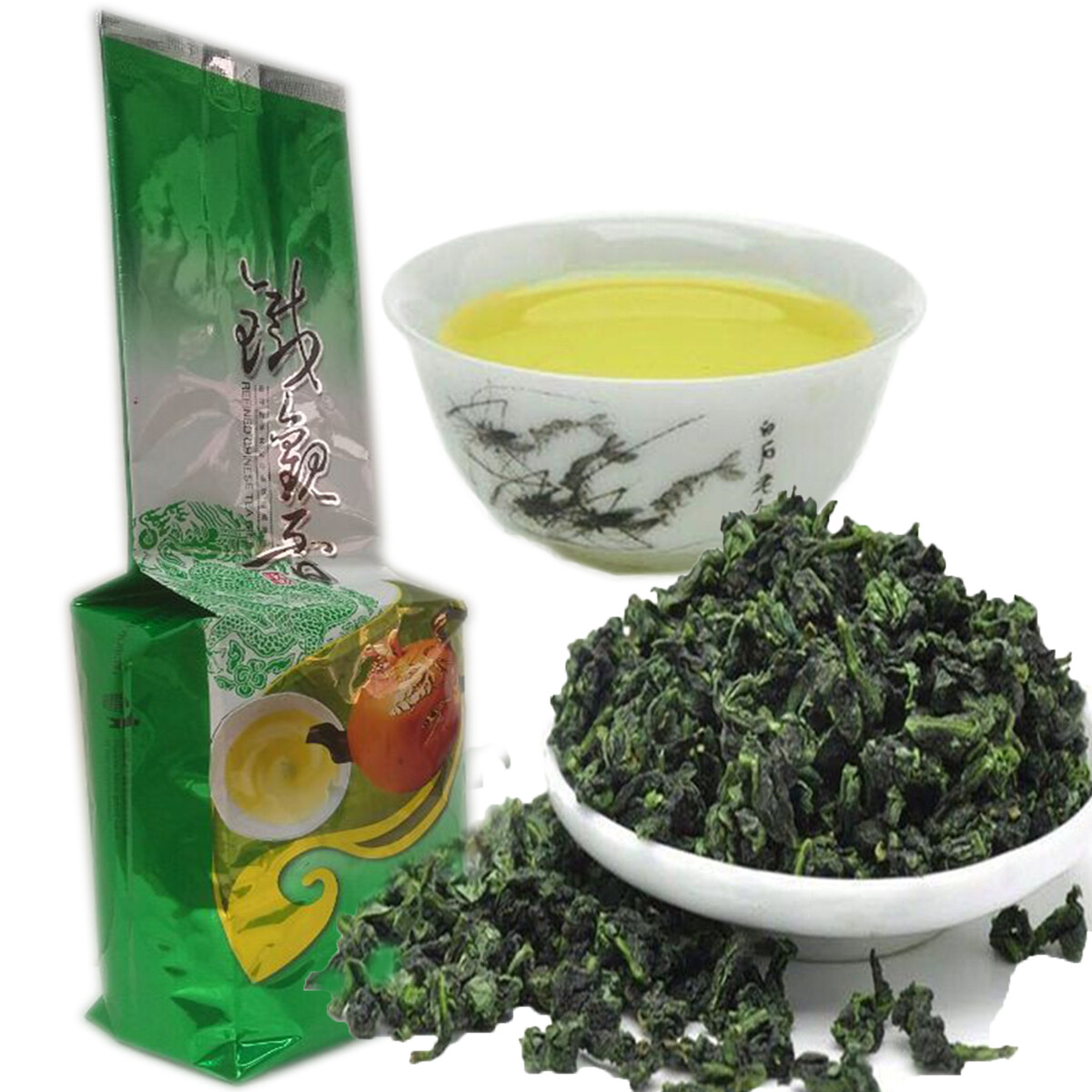 Certified Organic Tieguanyin Oolong Tea 250g – Anxi China Tikuanyin Loose Leaf