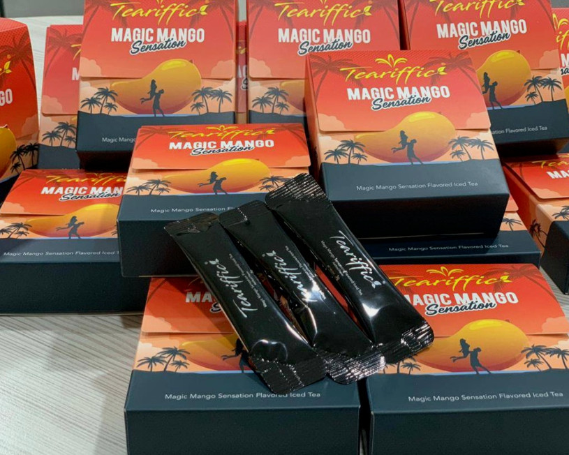 Teariffic Magic Mango Sensation Sexual Men Herb Energy Coffee 1 Box (12 Sachets)
