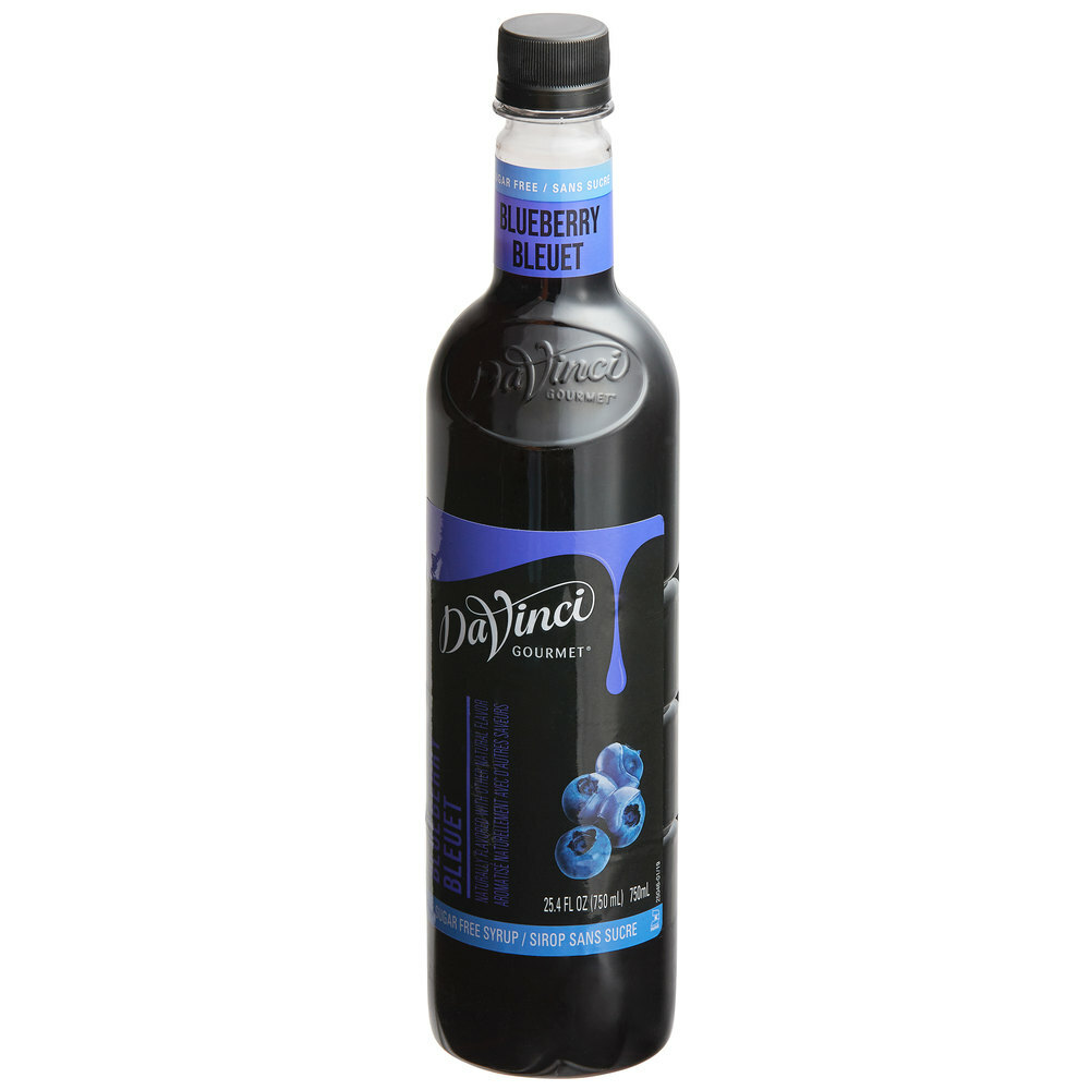 DaVinci Gourmet 750 mL Sugar Free Flavoring Syrup 25.4 oz (select flavor below)