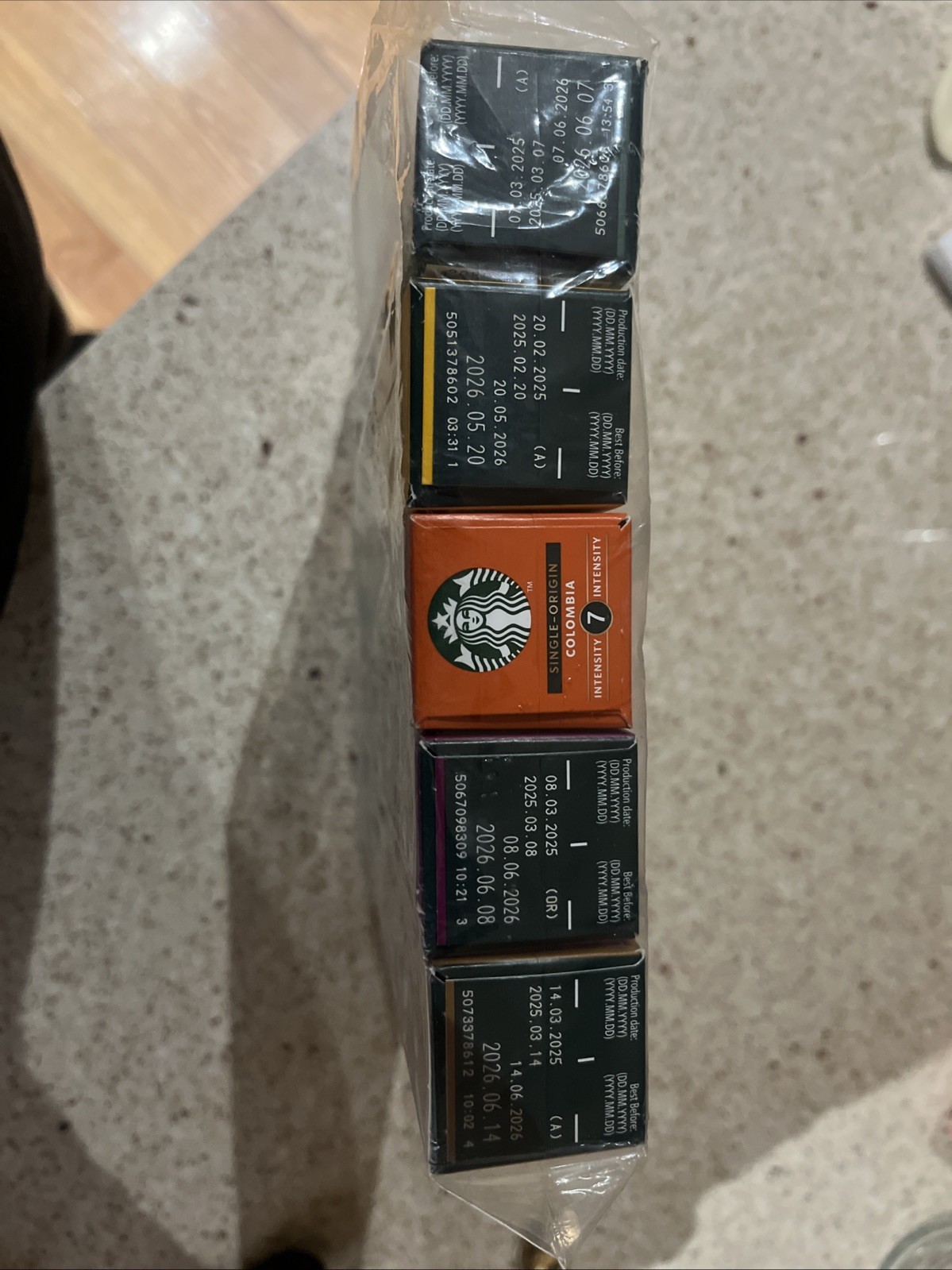 Starbucks by Nespresso Pods Variety Pack 50 count Expires 6/2026