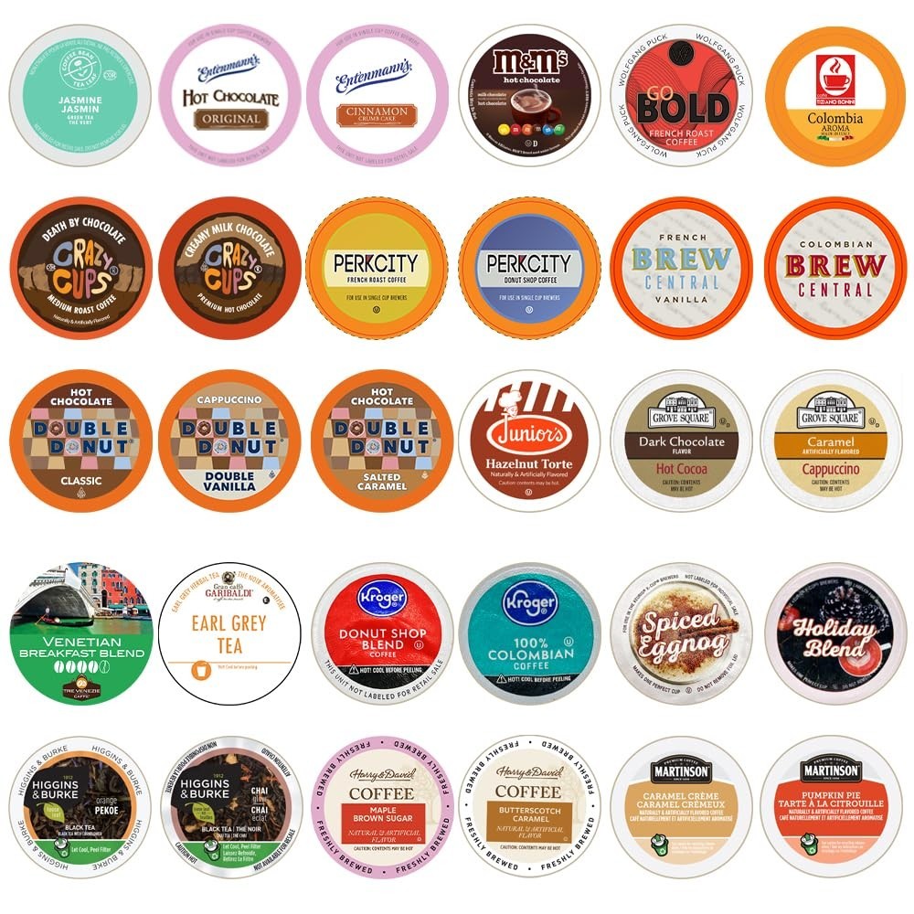 Coffee Tea Cider Cappuccino Hot Chocolate Single Serve Cups For Keurig K Cup …