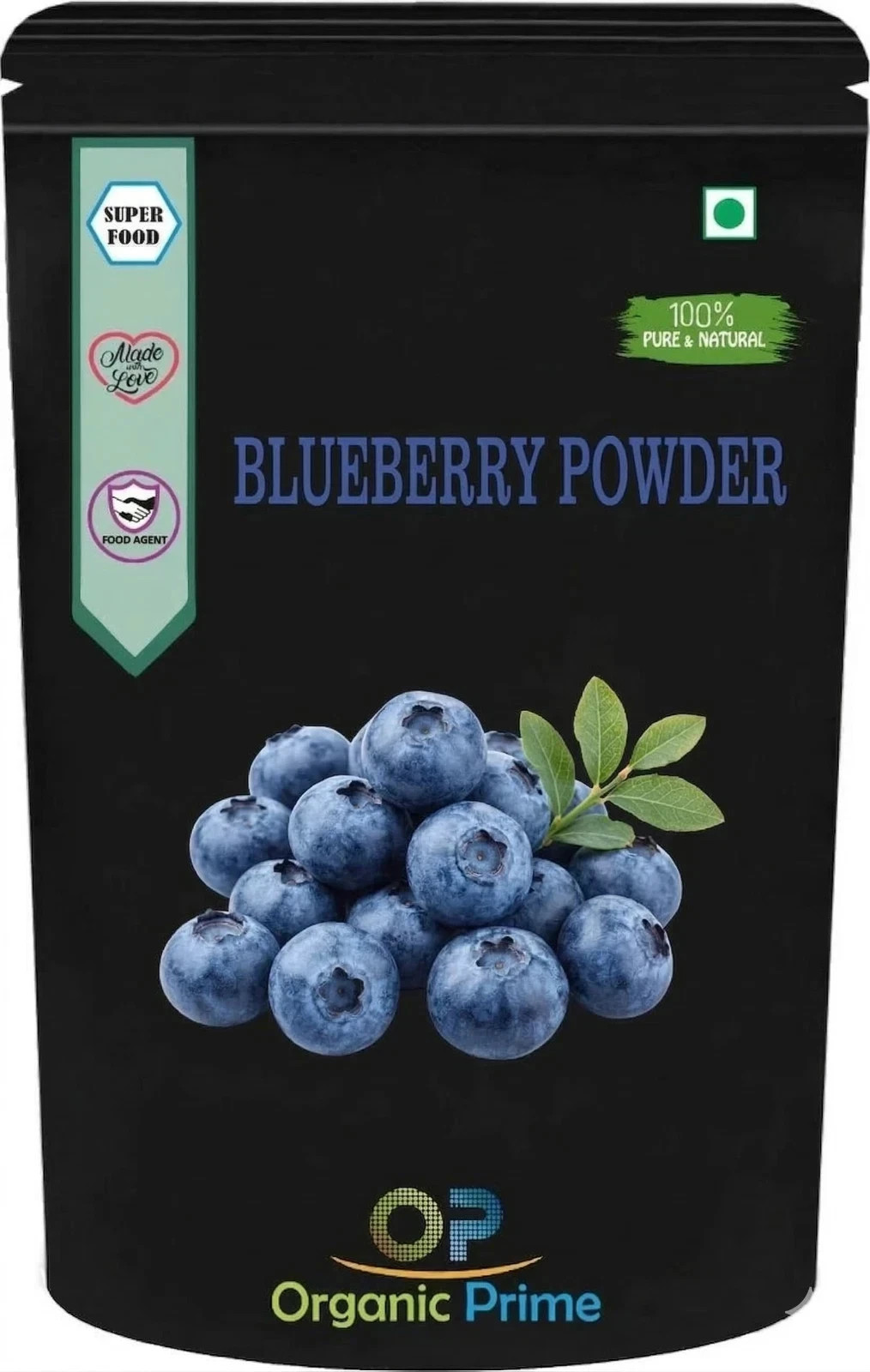 Organic Prime Blueberry Fruit Juice powder Pure Antioxidant Superfood | Vegan