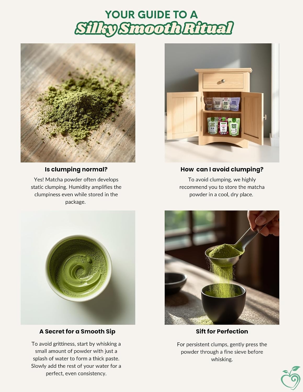 Cherie Sweetheart Organic Matcha Green Tea Powder – 16oz