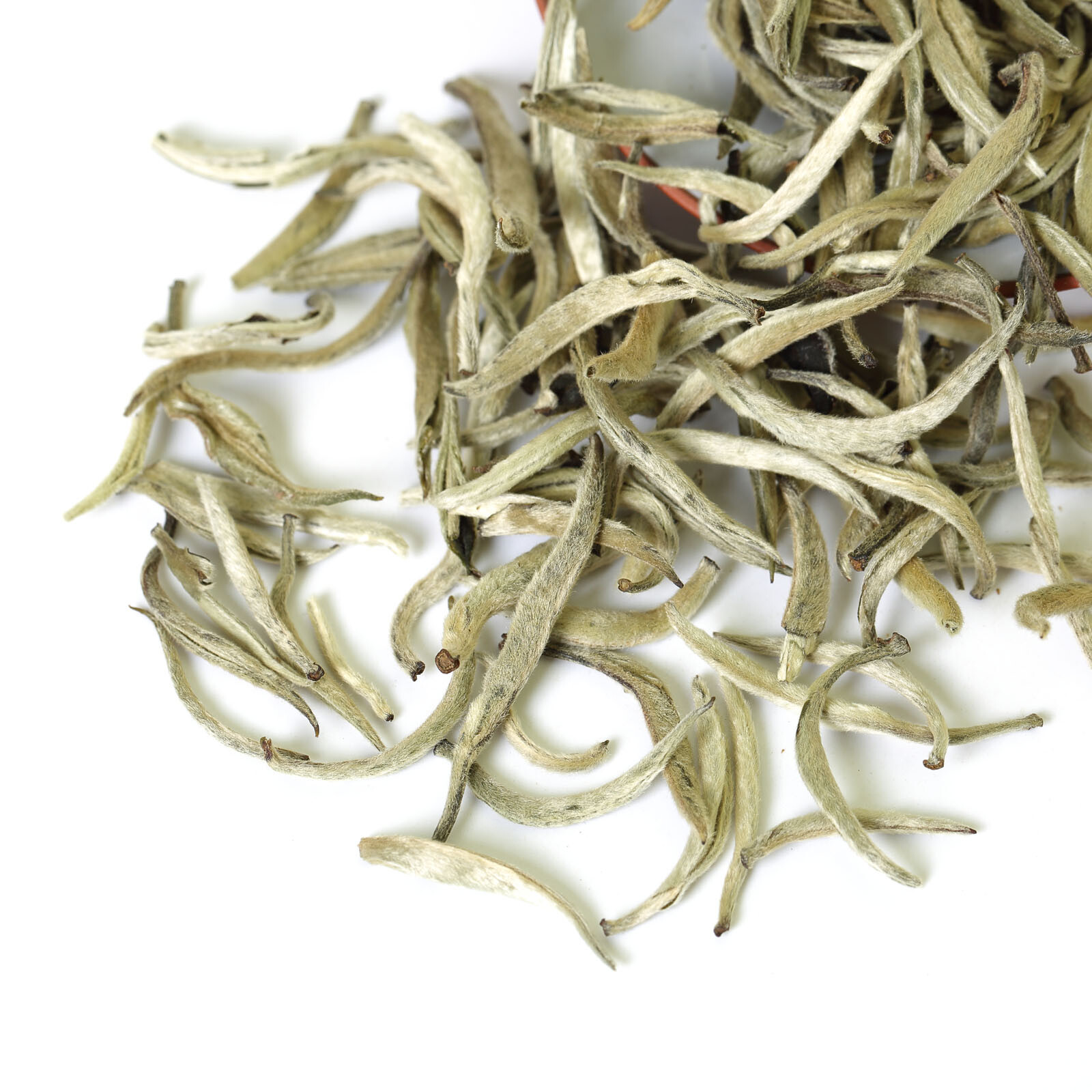 GOARTEA Premium Silver Needle White Tea Bai hao Yin zhen Chinese Tips Loose Tea